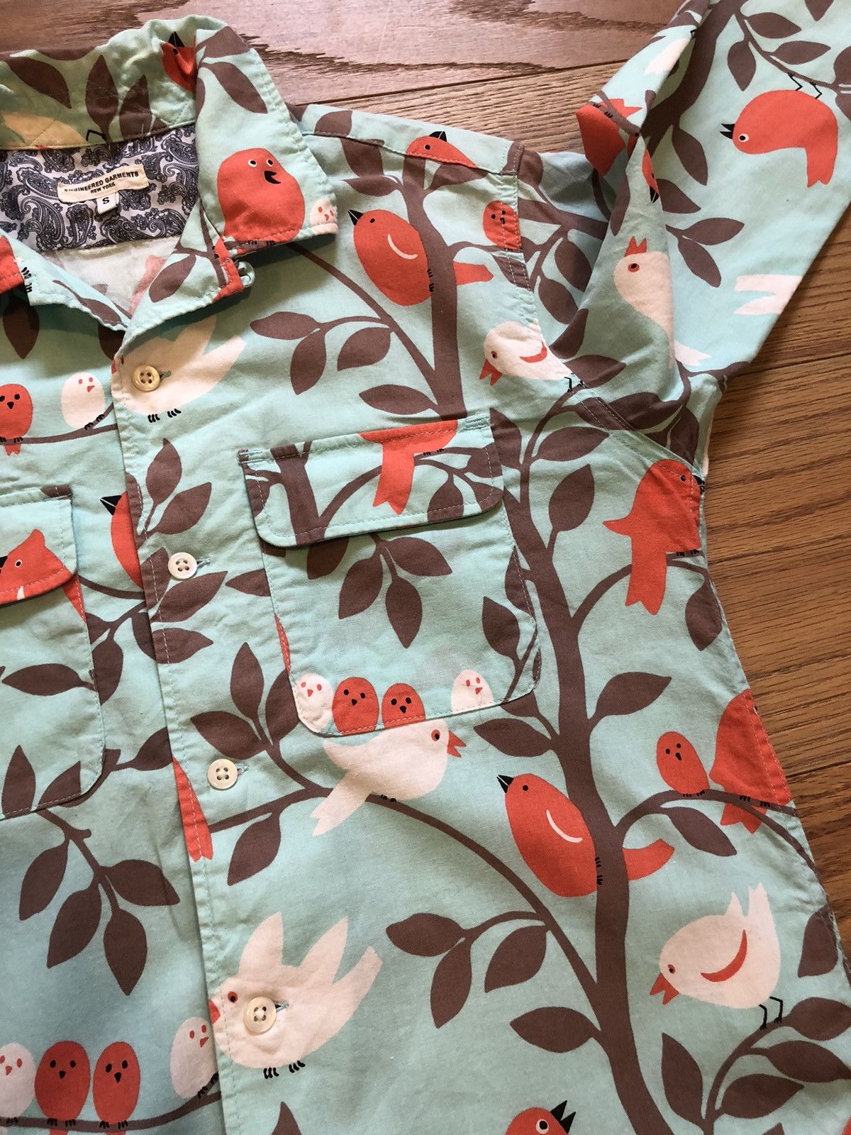 Engineered Garments Engineered garments printed shirt Size US S / EU 44-46 / 1 - 2 Thumbnail