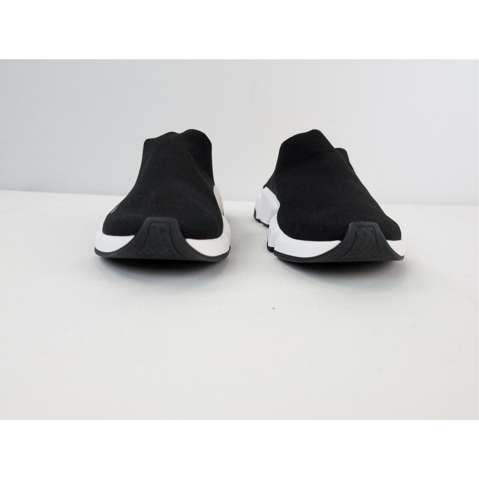 Balenciaga o1rshd1 Speed Mule Slide Slipper in Black / White Size US 12 / EU 45 - 10 Thumbnail