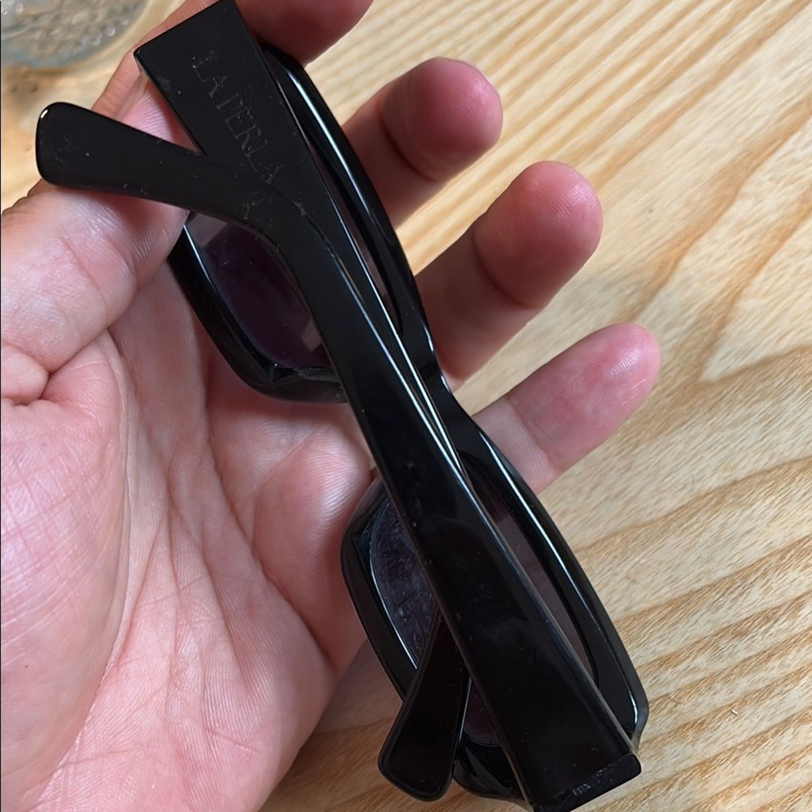 La Perla La Perla Black Sunglasses Size ONE SIZE - 3 Thumbnail