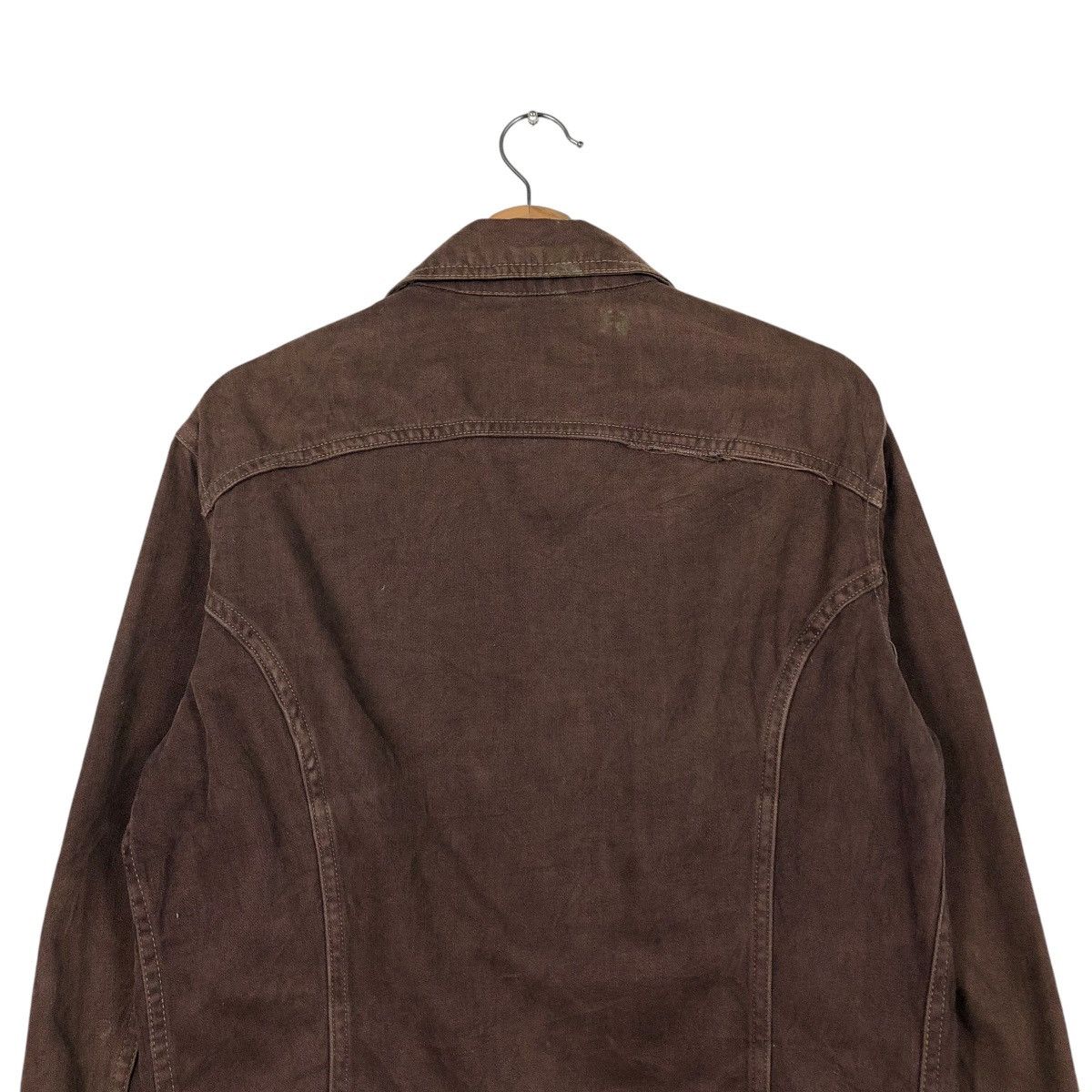 Lee 🔥VINTAGE TRUCKER BIKER JACKET LEE MADE IN USA UNION MADE Size US M / EU 48-50 / 2 - 11 Thumbnail