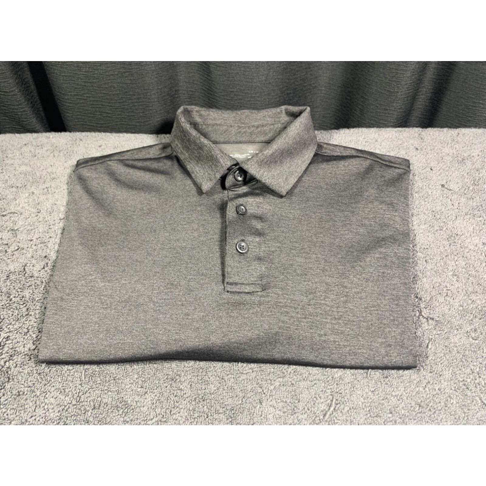 Under Armour UNDER ARMOUR HEAT GEAR GOLF POLO SHIRT Adult Large Charcoal Gray Mens Size US L / EU 52-54 / 3 - 1 Thumbnail