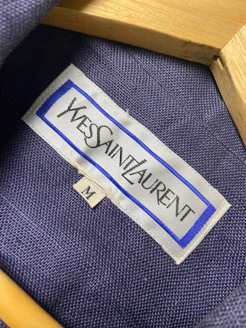 Yves Saint Laurent Yves Saint Laurent Short Sleeve Blazer (191) Size M / US 6-8 / IT 42-44 - 8 Thumbnail
