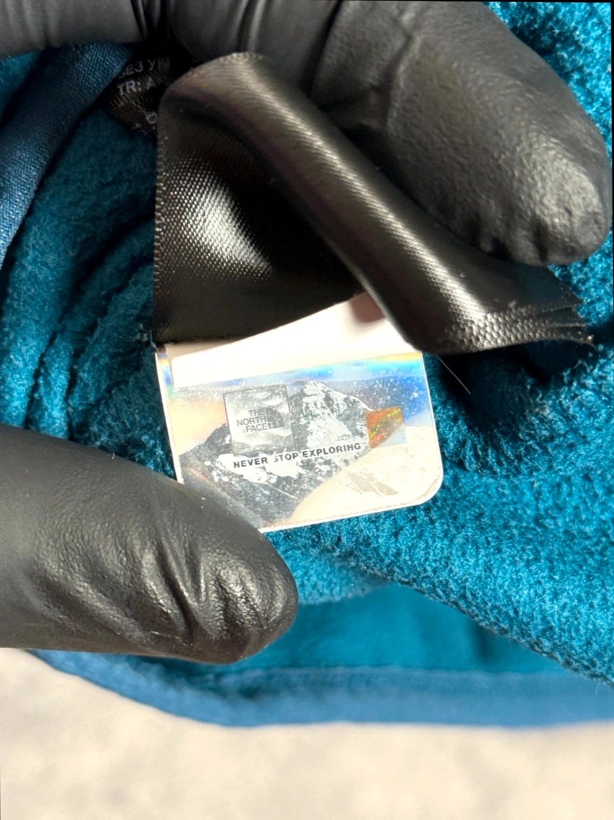 The North Face The North Face Fleece Half Zip Blue Turquoise Logo Size US M / EU 48-50 / 2 - 10 Thumbnail