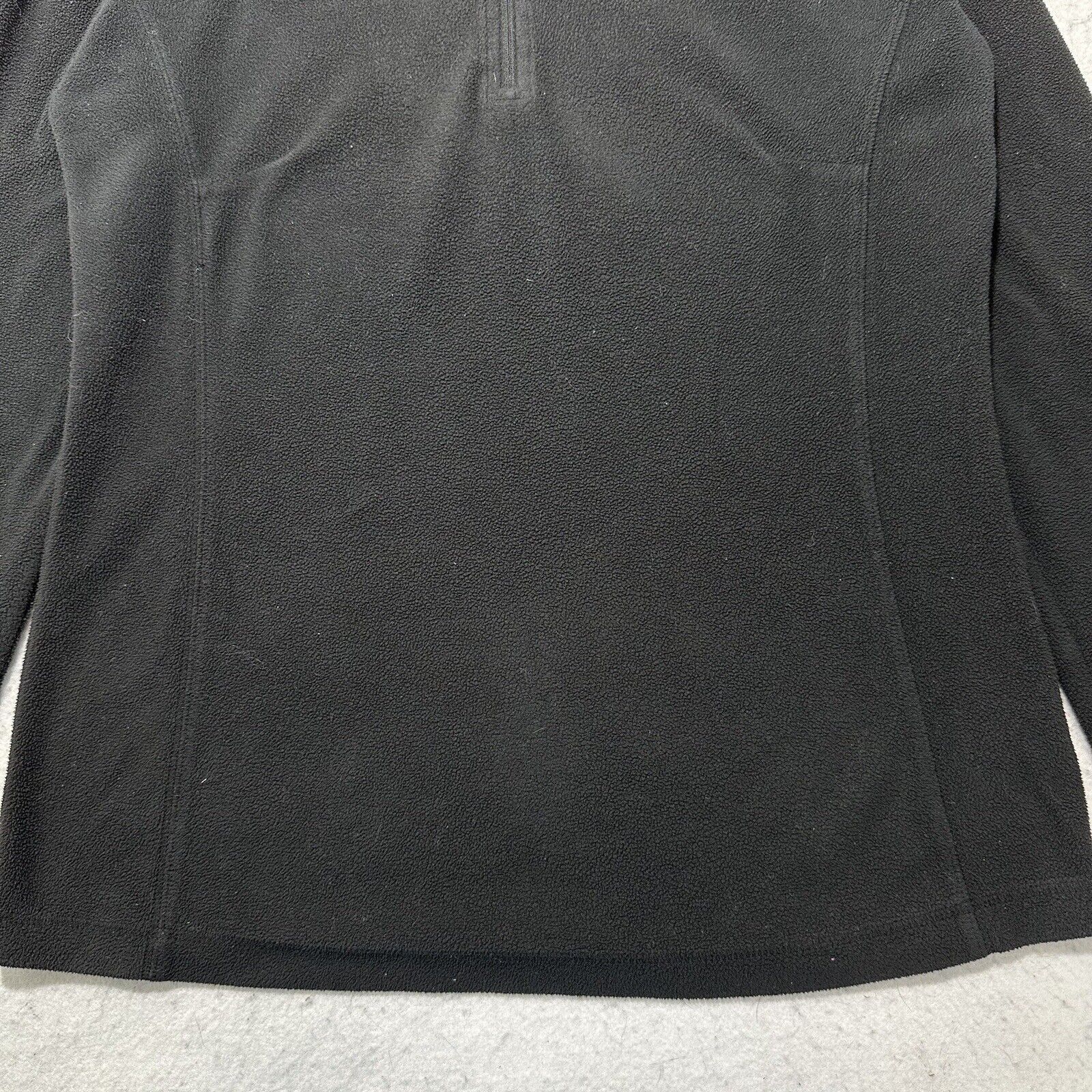 Columbia Columbia Medium Fleece 1/4 Zip Black Sweatshirt Embroidered Size M / US 6-8 / IT 42-44 - 7 Thumbnail