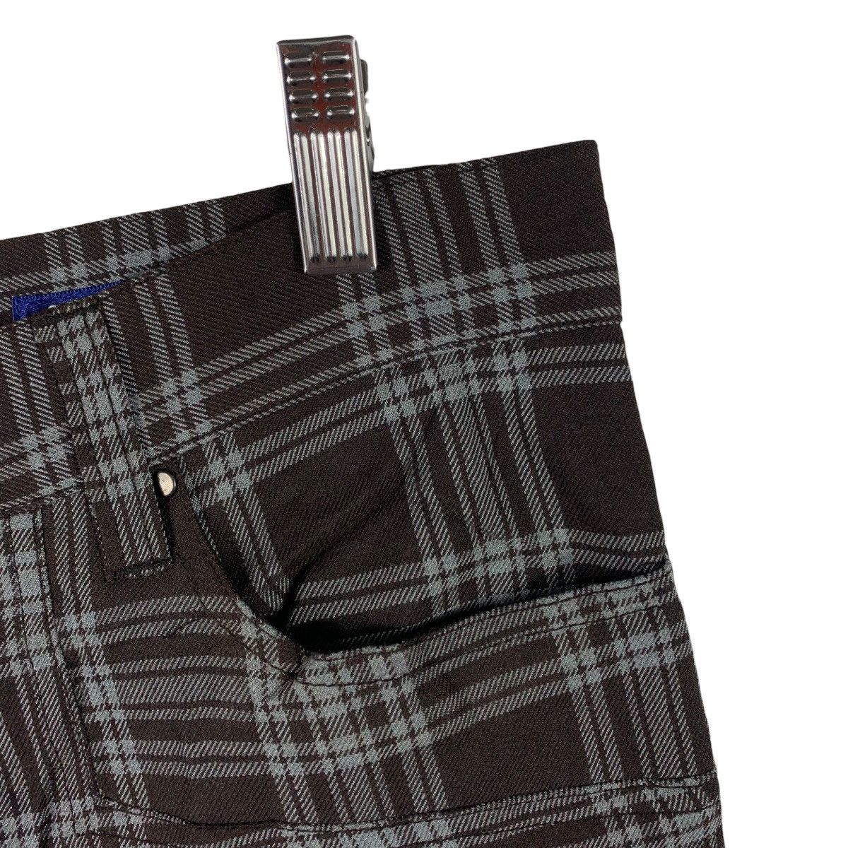 Japanese Brand × semanticdesign SEMANTIC DESIGN tartan plaid pants Size US 34 / EU 50 - 11 Thumbnail