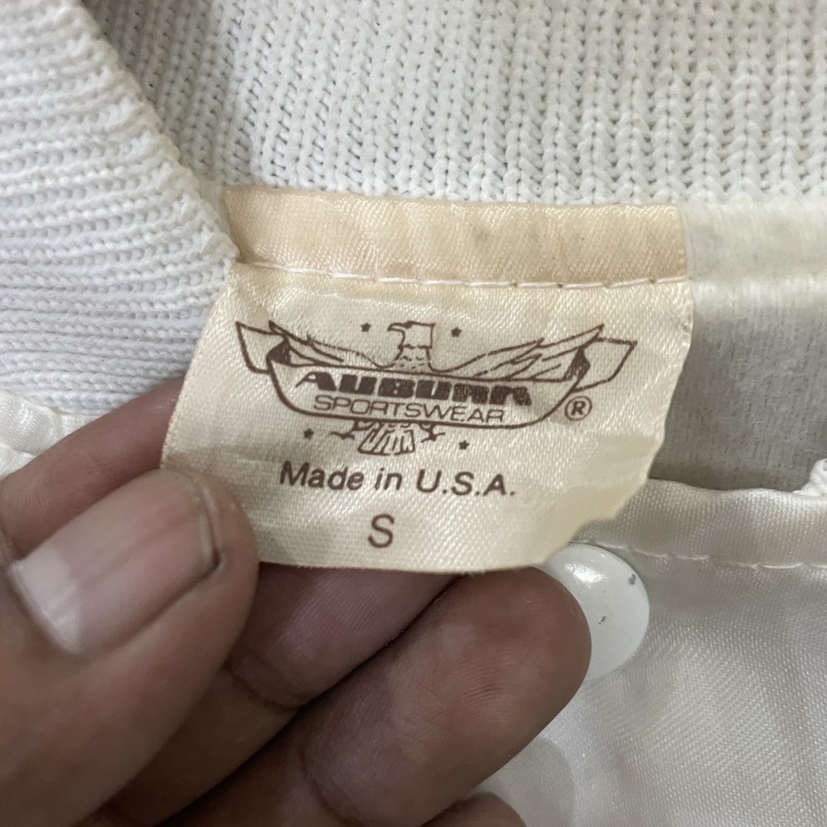 Japanese Brand Vintage 90s Aubura Varsity Jacket Size US M / EU 48-50 / 2 - 5 Thumbnail