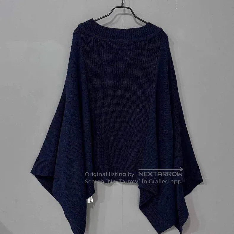 Hermes Hermes size TU Knit Cashmere Cloak Shawl Size ONE SIZE - 2 Thumbnail