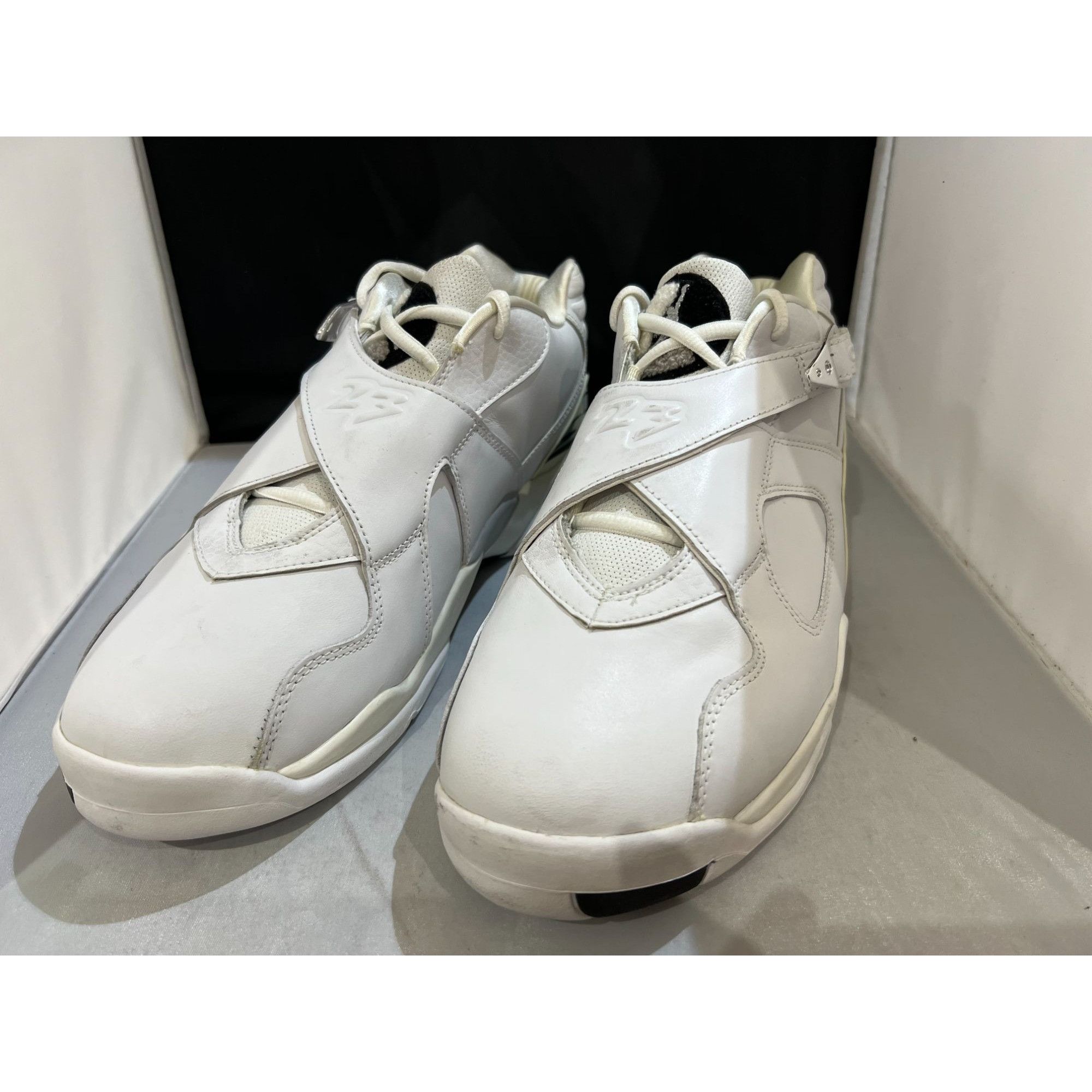 Jordan Brand Jordan 8 Retro Low White Metallic Silver - 306157 101 Men's Size US 12.5 / EU 45-46 - 4 Thumbnail