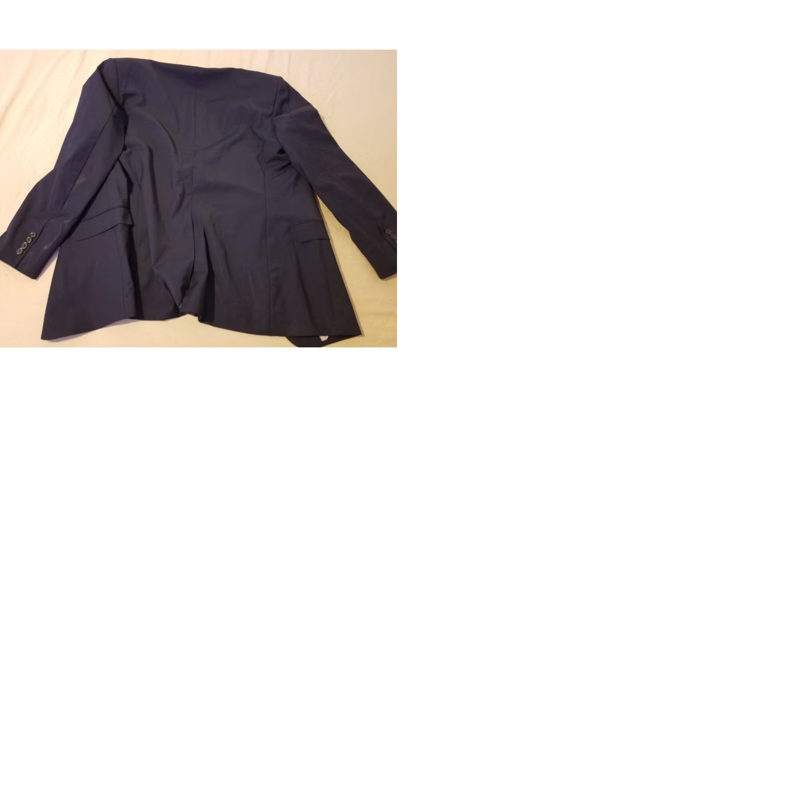 Brooks Brothers Brooks Brothers Blazer Jacket 42R Navy Blue Wool Single-Breasted Notch Lapel Mens Regular 2 Piece Vintage No Size 42R - 10 Thumbnail