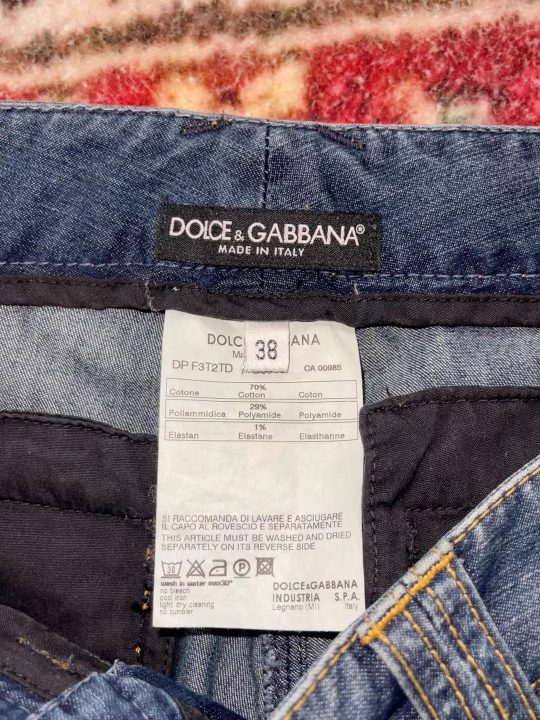 Dolce & Gabbana D&G Vintage Flared Low-Rise Jeans Size 38 Size 26" / US 2 / IT 38 - 8 Thumbnail