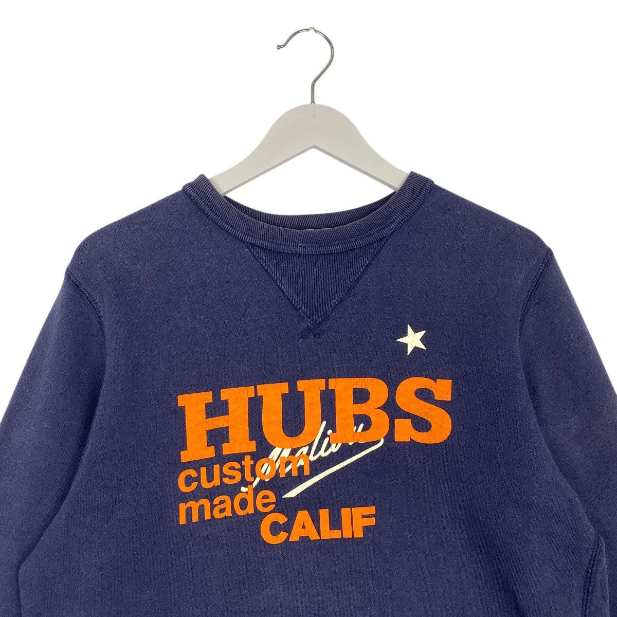 Vintage Vintage Hubs Malibu California Crewneck Sweatshirt Navy Blue Size US M / EU 48-50 / 2 - 4 Thumbnail