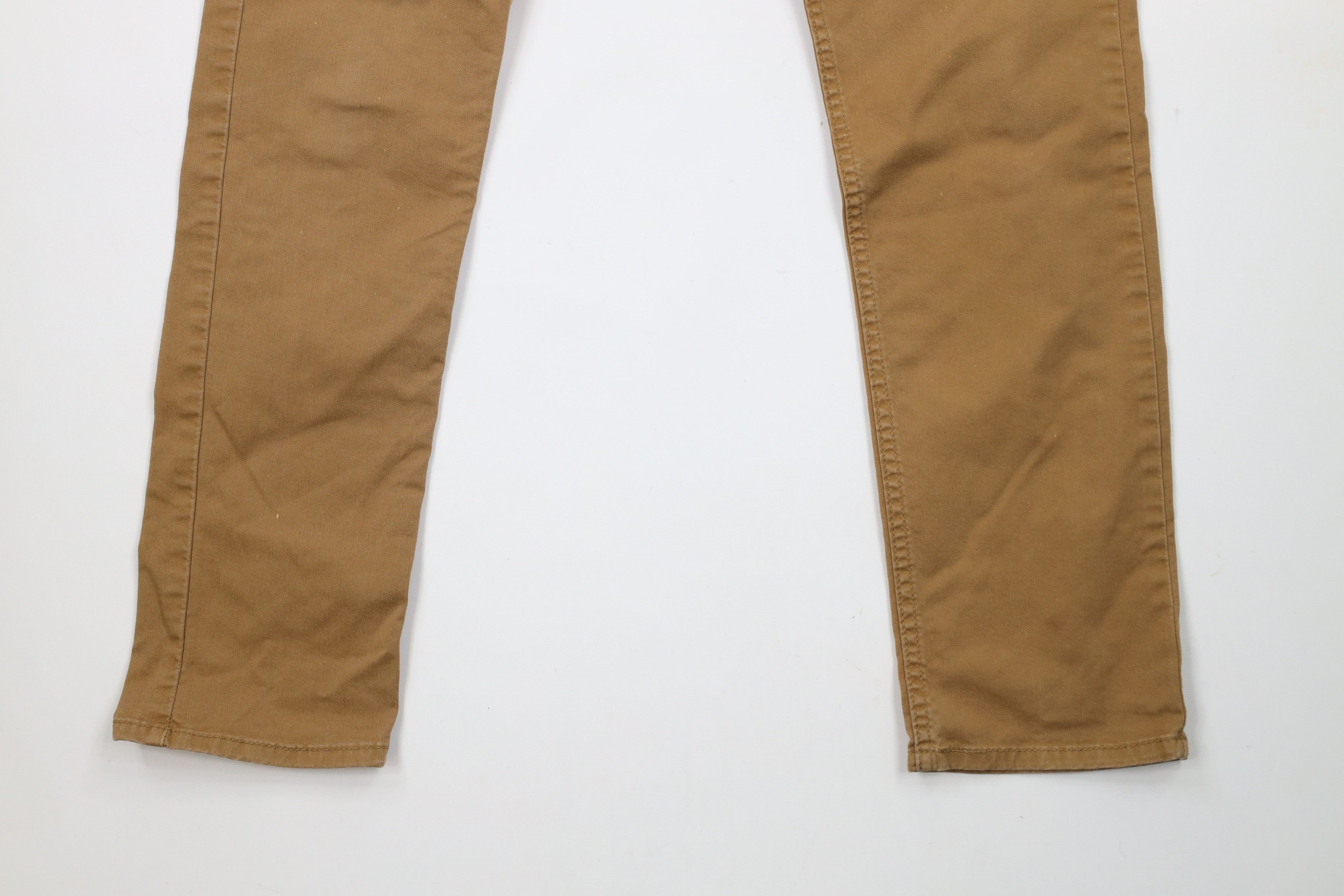 Levi's × Vintage Vintage Y2K Levis 502 Slim Fit Tapered Leg Pants Brown Size US 30 / EU 46 - 4 Thumbnail