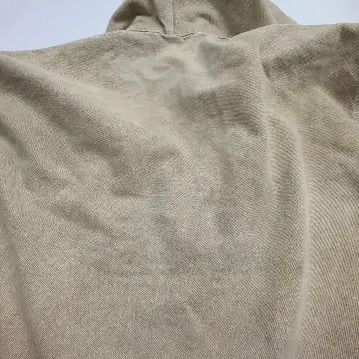 Balenciaga Balenciaga Beige Organic Cotton Cropped Hooded Jacket. Size US M / EU 48-50 / 2 - 2 Thumbnail