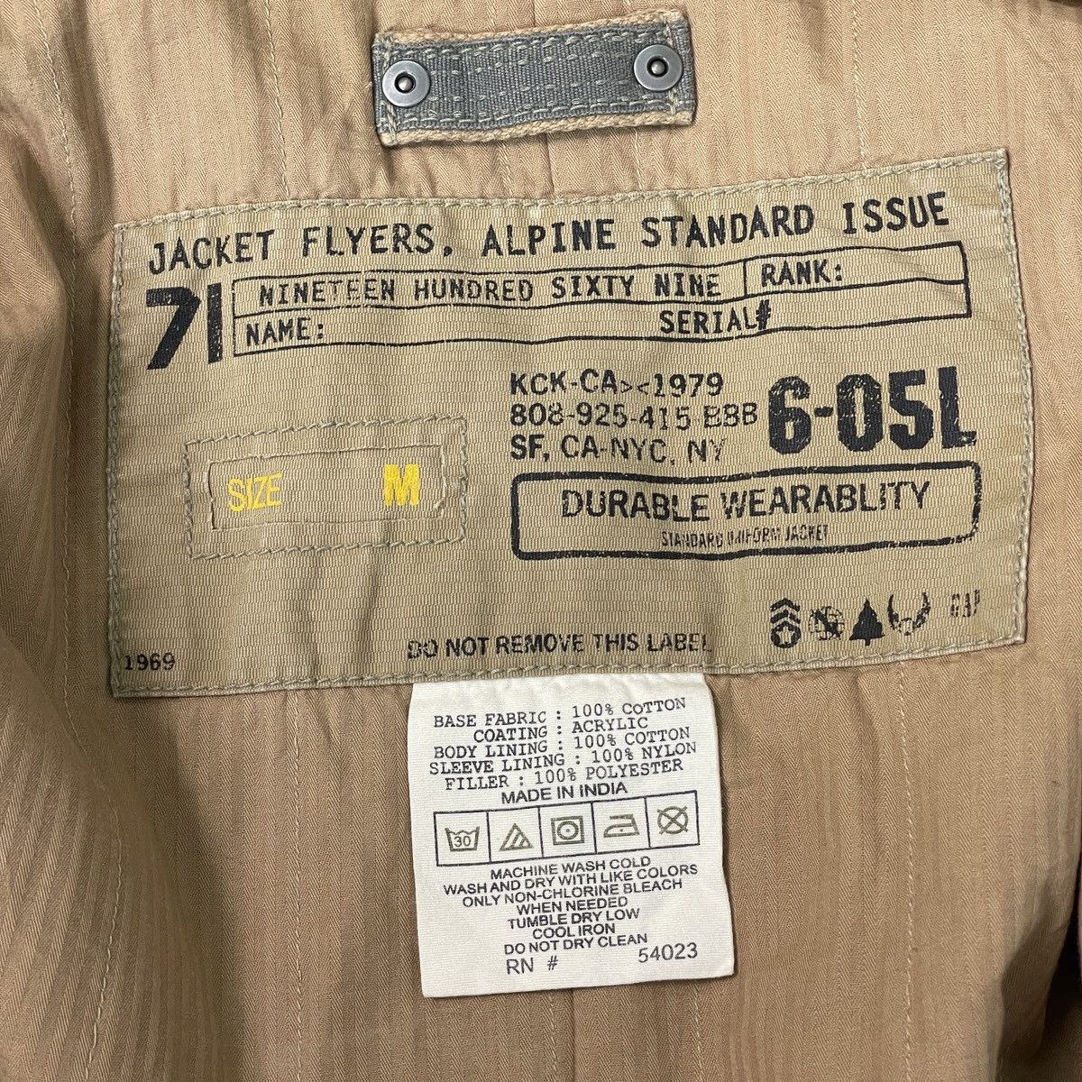 Japanese Brand Japanese Tactical Jacket Flyers Alpine Standard Size US M / EU 48-50 / 2 - 16 Thumbnail