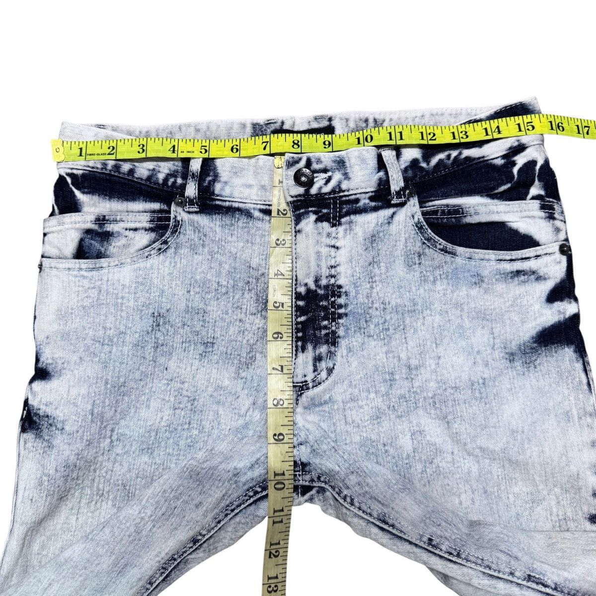 semanticdesign Semantic Design Acid Wash Denim Skinny Jeans Size US 30 / EU 46 - 19 Thumbnail