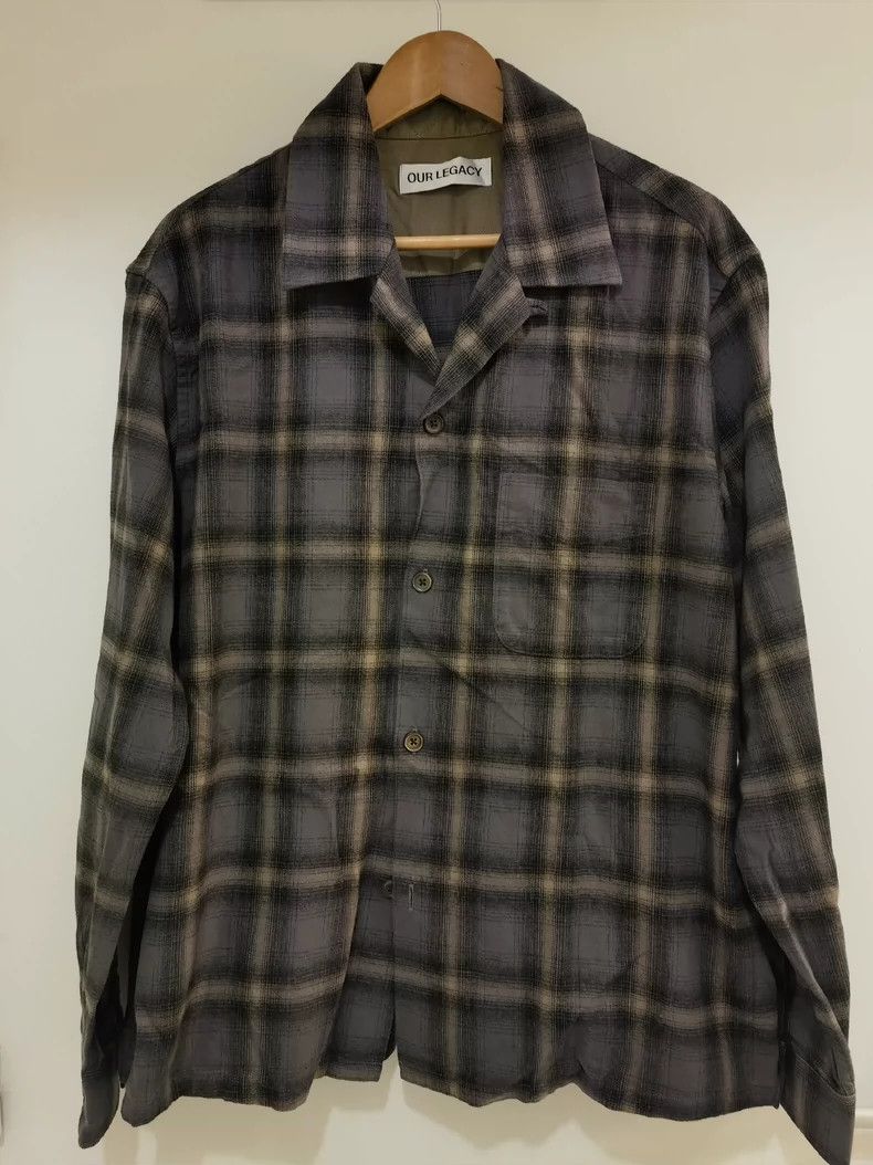 Our Legacy our legacy size 48 Mesh patterned shirt 2502-Nextarrow Size US M / EU 48-50 / 2 - 1 Thumbnail
