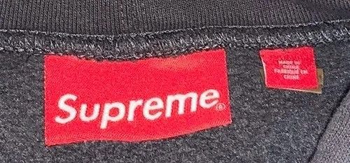 Supreme Supreme Washed Panther Hooded Sweatshirt Black/Purple (FW23) Size US S / EU 44-46 / 1 - 5 Thumbnail