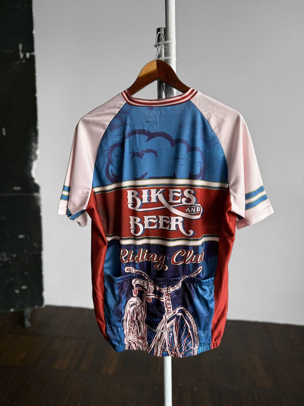 Other Bikes & Beer Riding Club Cycling Jersey Full Zip Bike Shirt Size US XL / EU 56 / 4 - 2 Thumbnail