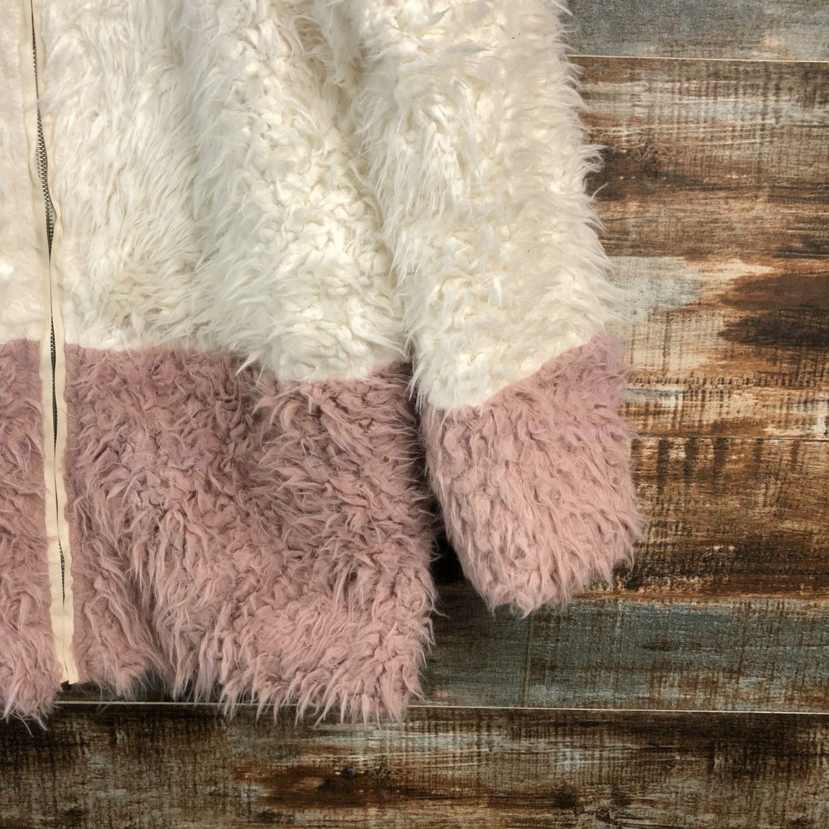 Homespun Knitwear Avail Mode Pink Mohair fur shaggy Knitwear #A2413 Size M / US 6-8 / IT 42-44 - 8 Thumbnail