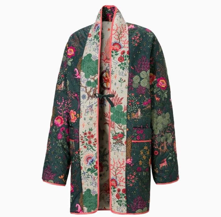 Hypebeast × Liberty Puma x Liberty Printed Kimono Overcoat Jacket Size US M / EU 48-50 / 2 - 5 Thumbnail