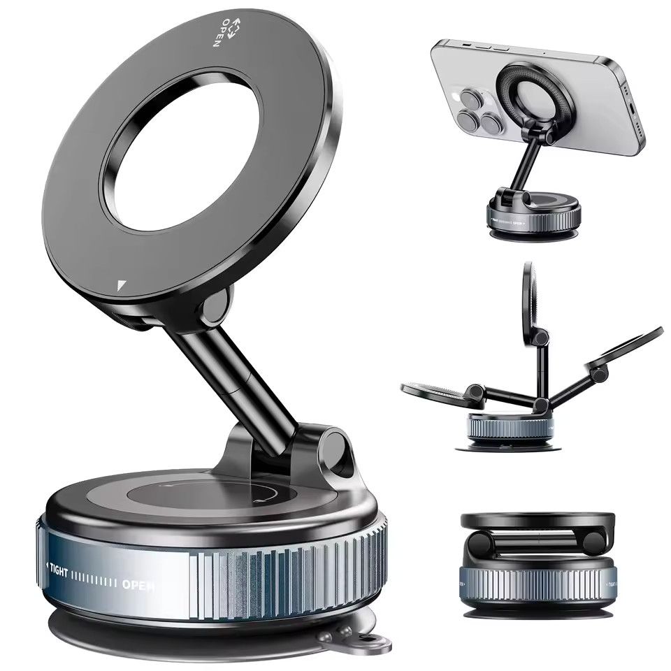Other Car Phone Magnetic Stand Mechanical Suction Cup Rotate 360° Size ONE SIZE - 1 Thumbnail