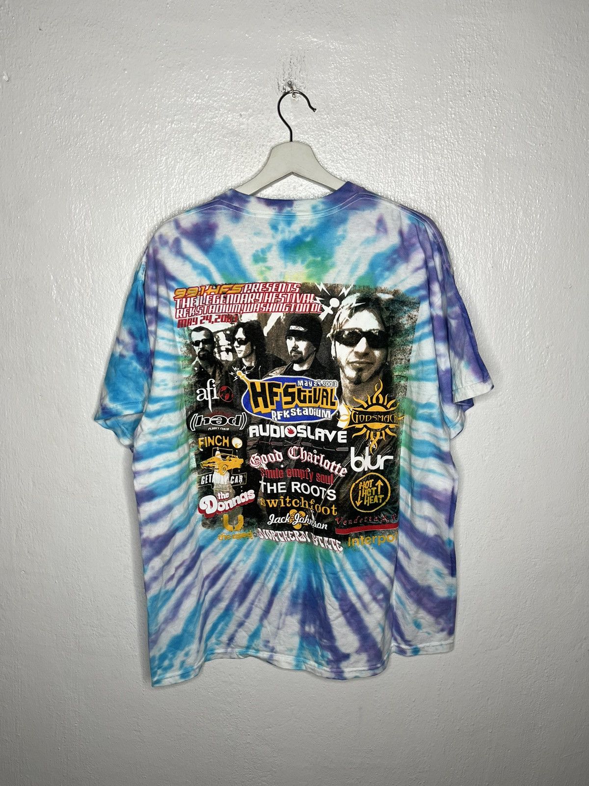 Vintage HFSTIVAL AUDIOSLAVE 2003 Size US XL / EU 56 / 4 - 2 Thumbnail
