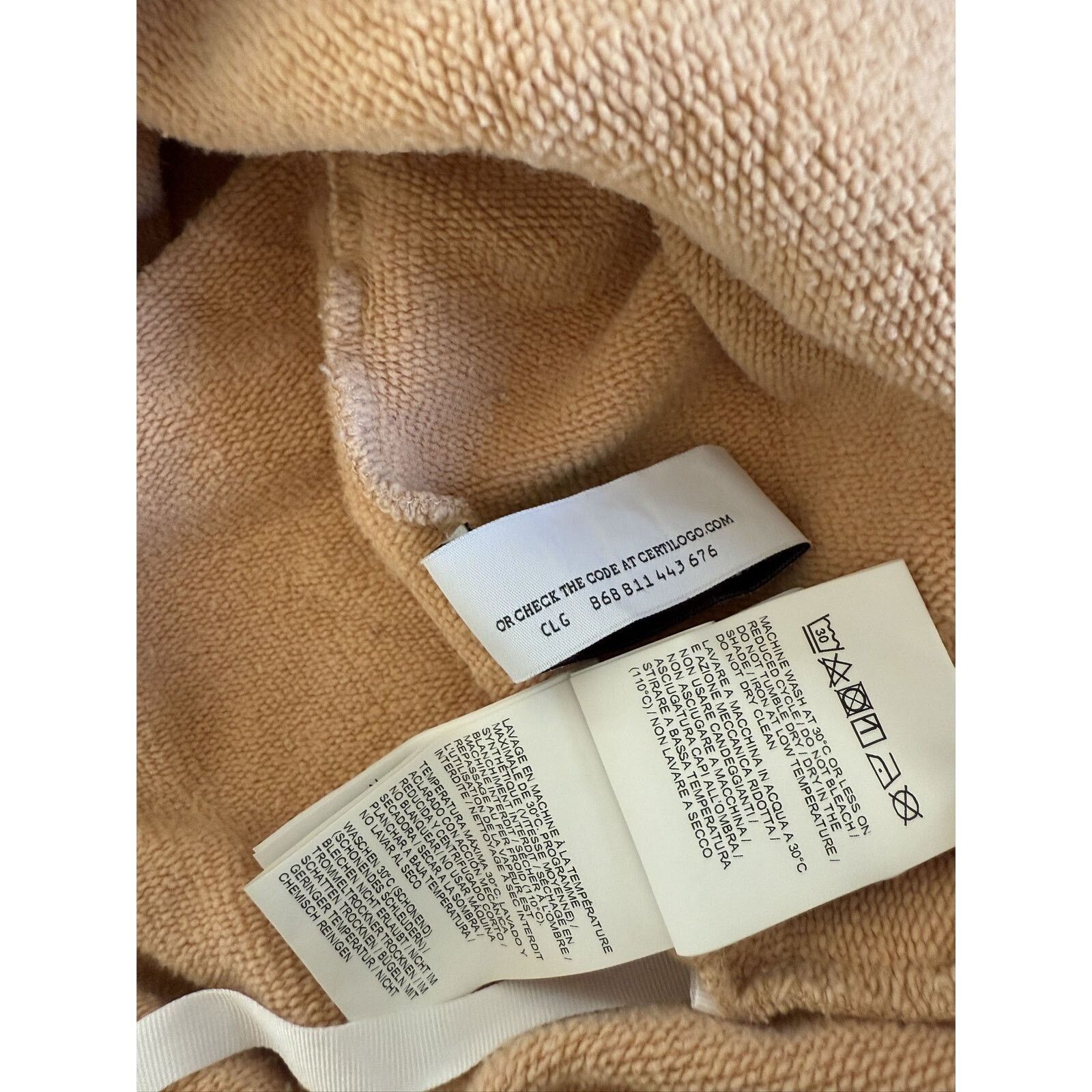 Off-White Off-White C/O Project Maybach Mercedes Tribute Hoodie Beige Size US L / EU 52-54 / 3 - 5 Thumbnail