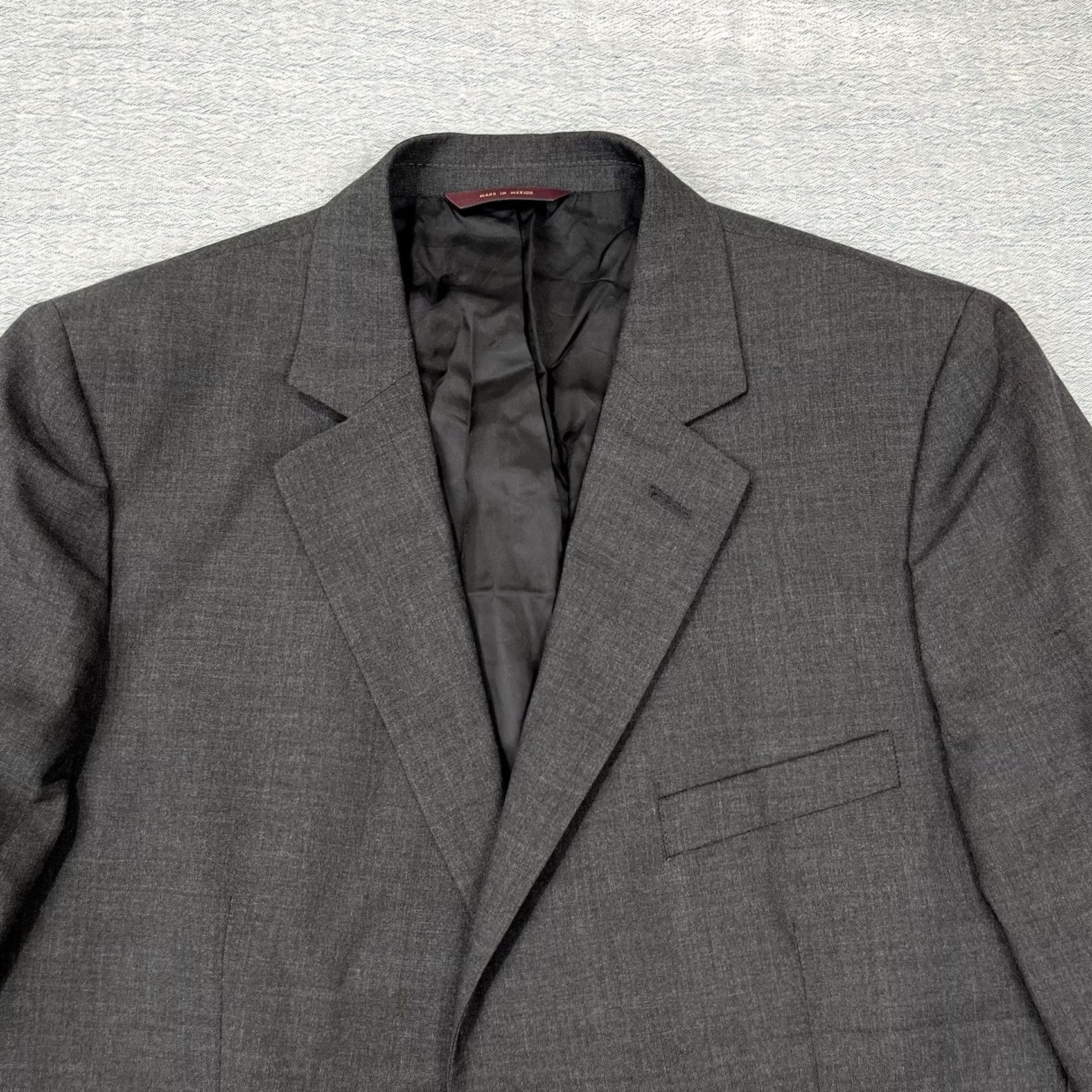 Brooks Brothers VINTAGE Brooks Brothers Mens BrooksEase Wool USA Blazer Jacket Sport Coat Black SZ 40S Size 40R - 4 Thumbnail