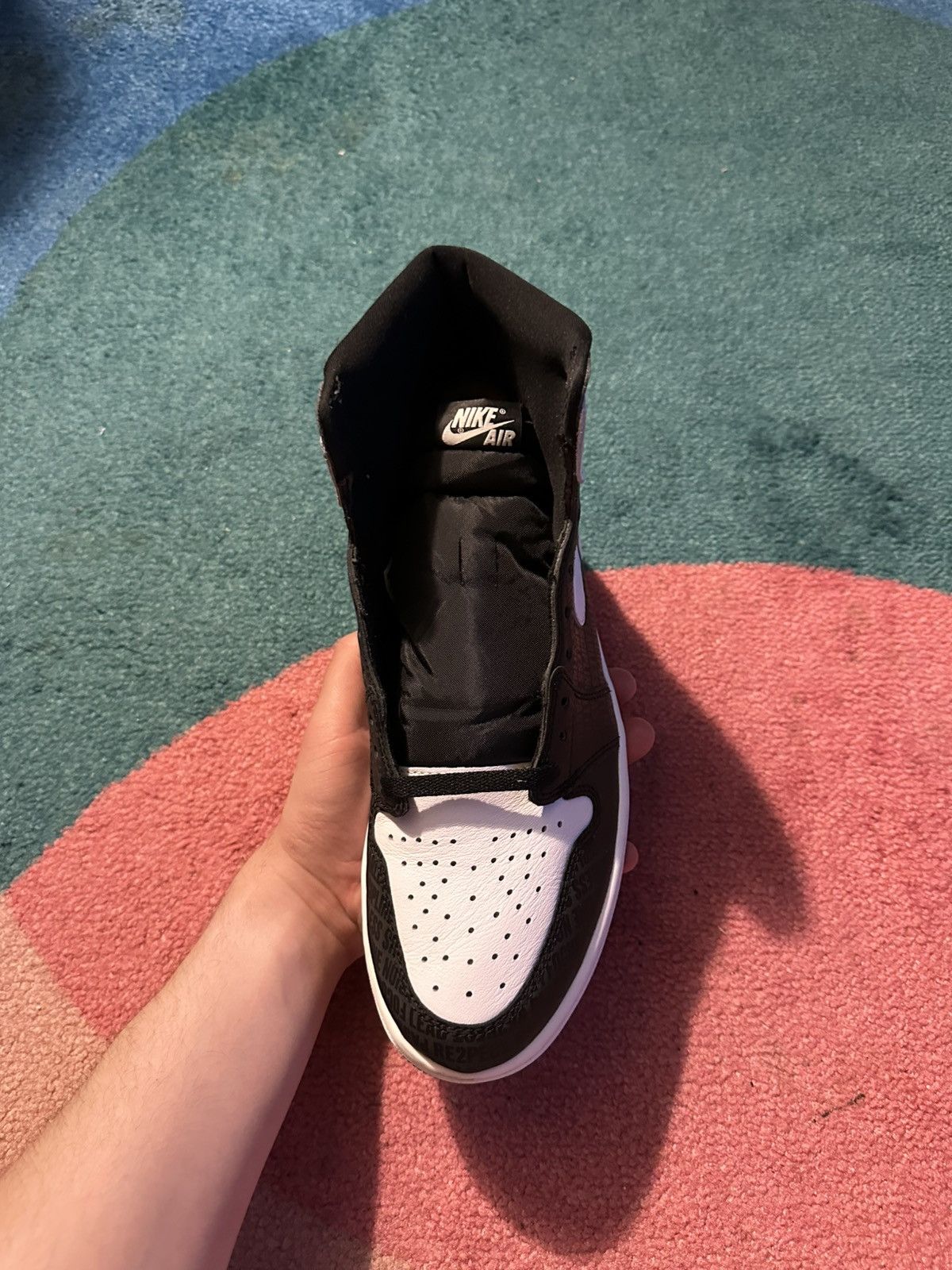 Jordan Brand Air Jordan 1 Retro High RE2PECT (Derek Jeter) Size US 11.5 / EU 44-45 - 9 Thumbnail