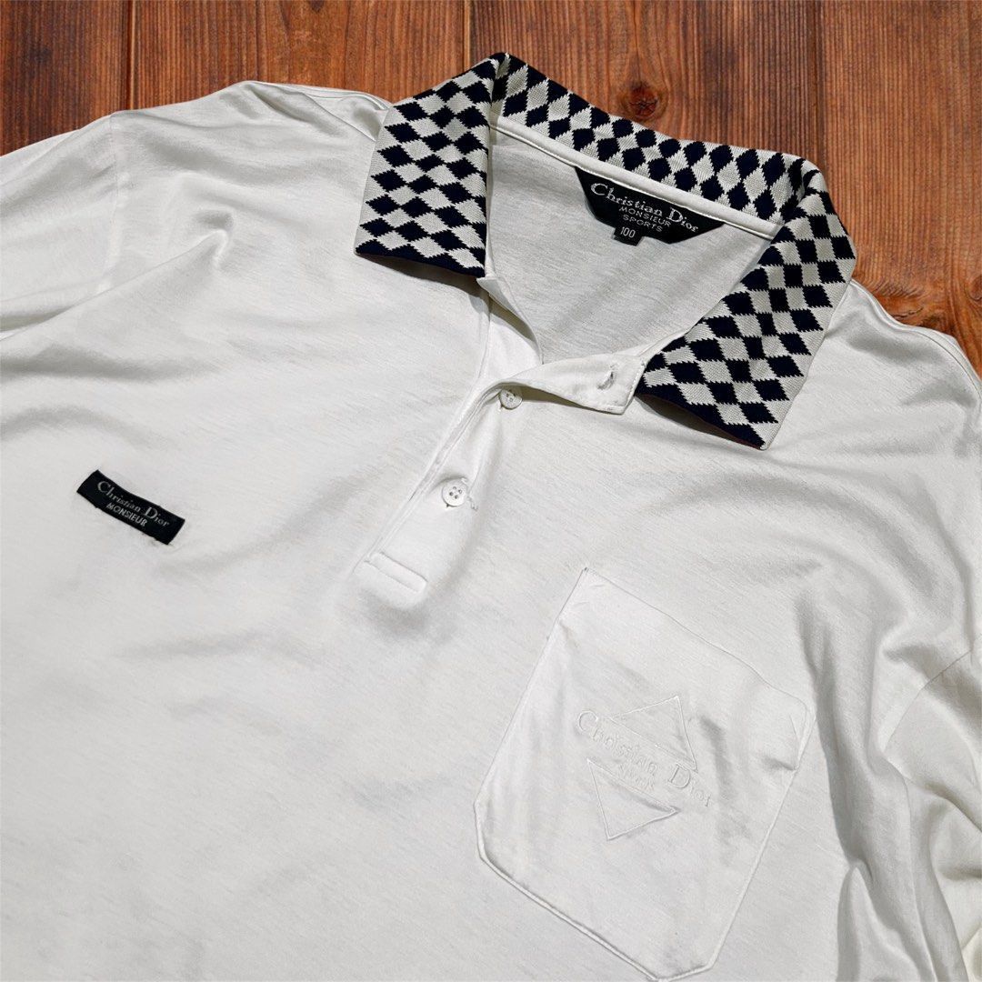 Christian Dior Monsieur Vintage Christian Dior Polo Shirt Size US M / EU 48-50 / 2 - 3 Thumbnail