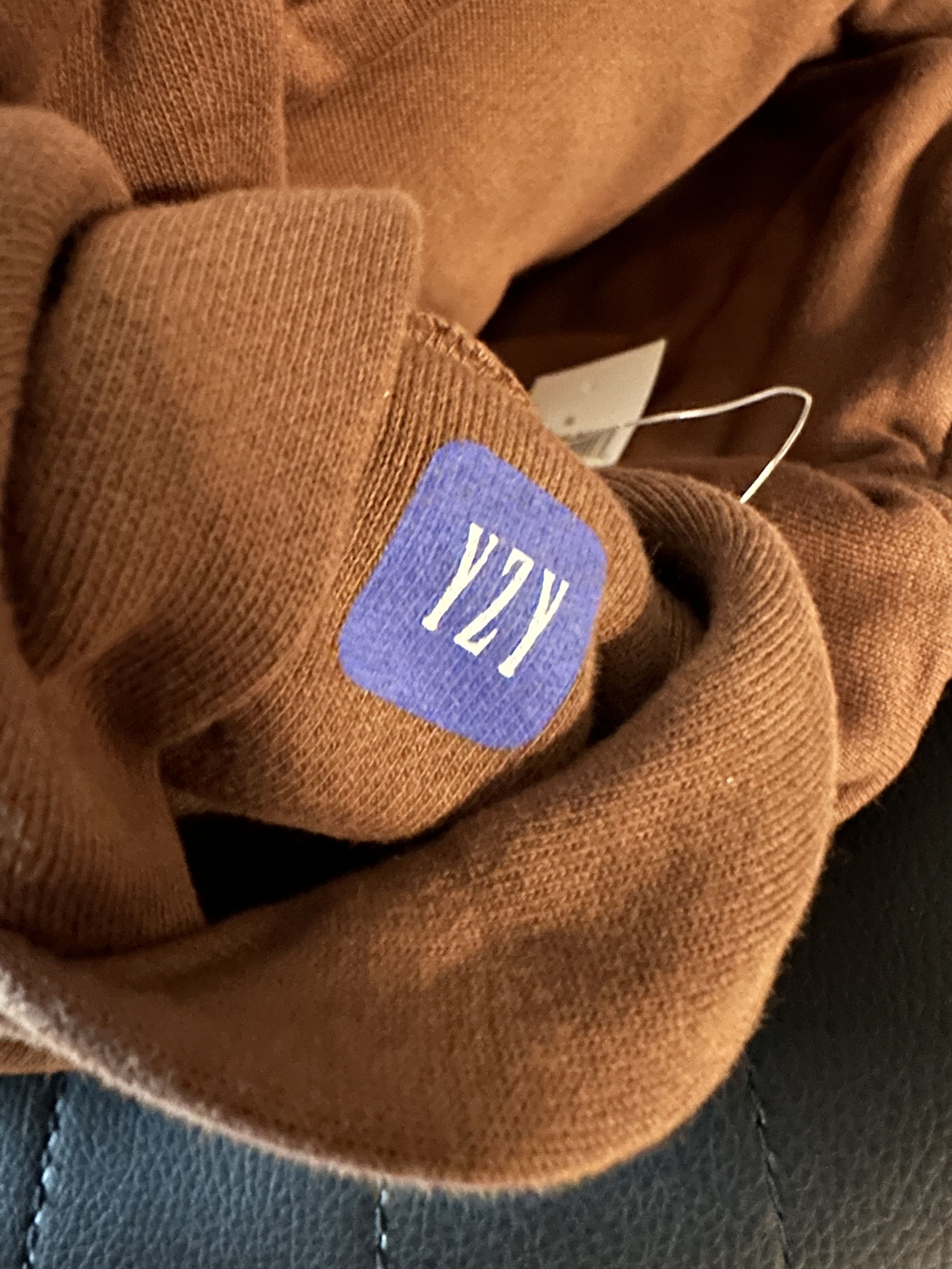Gap × Kanye West × Yeezy YEEZY GAP DOUBLE LAYER PERFECT HOODIE BROWN (DRK BROWN) Size US S / EU 44-46 / 1 - 4 Thumbnail