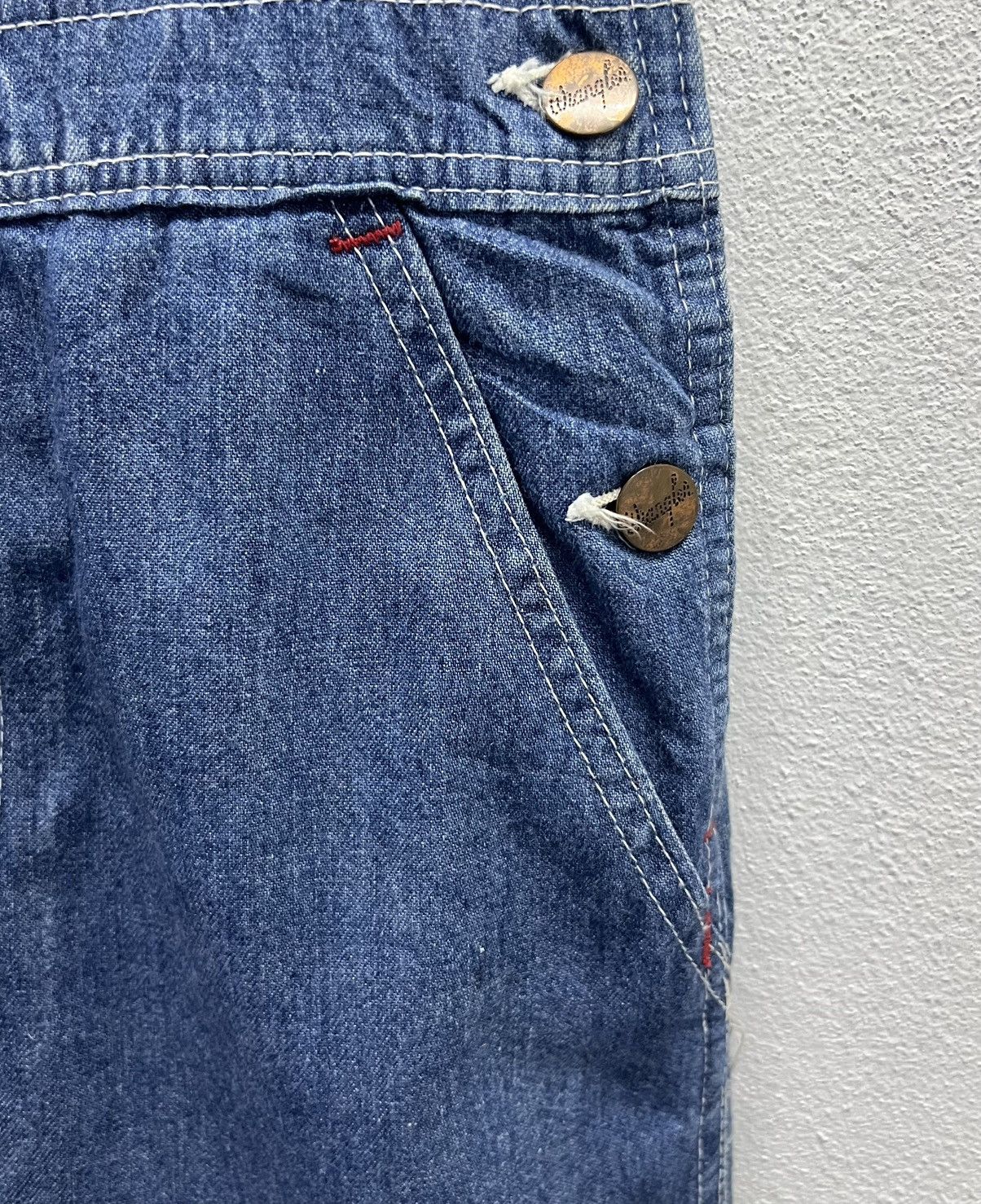 Vintage × Wrangler Vintage Wrangler Japan Denim Overalls - Size S Size US 30 / EU 46 - 9 Thumbnail