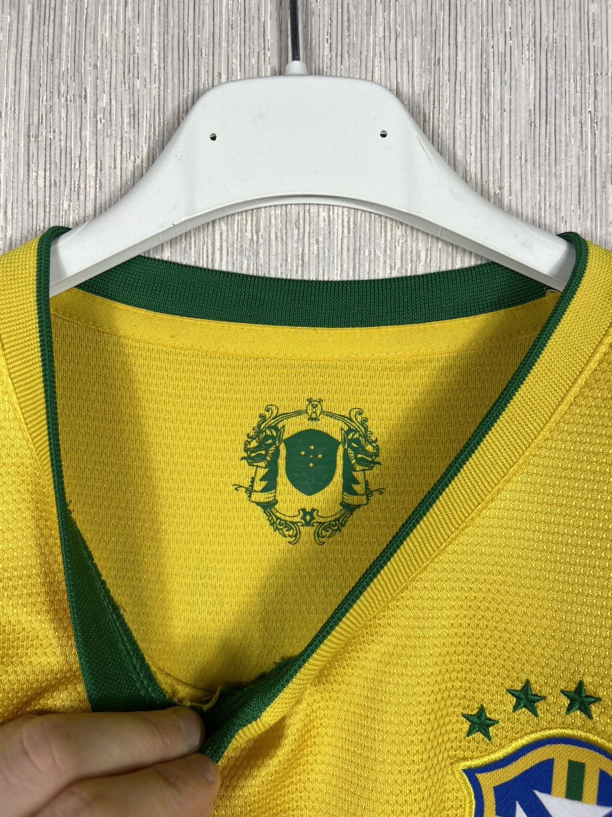 Nike Vintage Nike Brazil y2k 2012/13 home jersey tee 11 Neymar jr Size US S / EU 44-46 / 1 - 11 Thumbnail