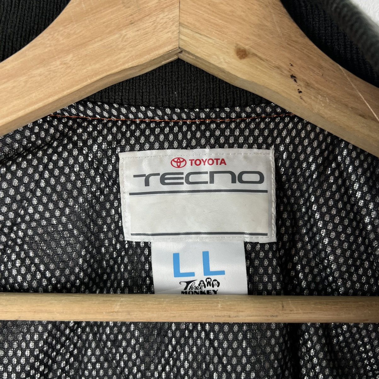 Vintage 🔥VINTAGE WORKER BOMBER JACKET TOYOTA TECNO BIG LOGO Size US L / EU 52-54 / 3 - 12 Thumbnail