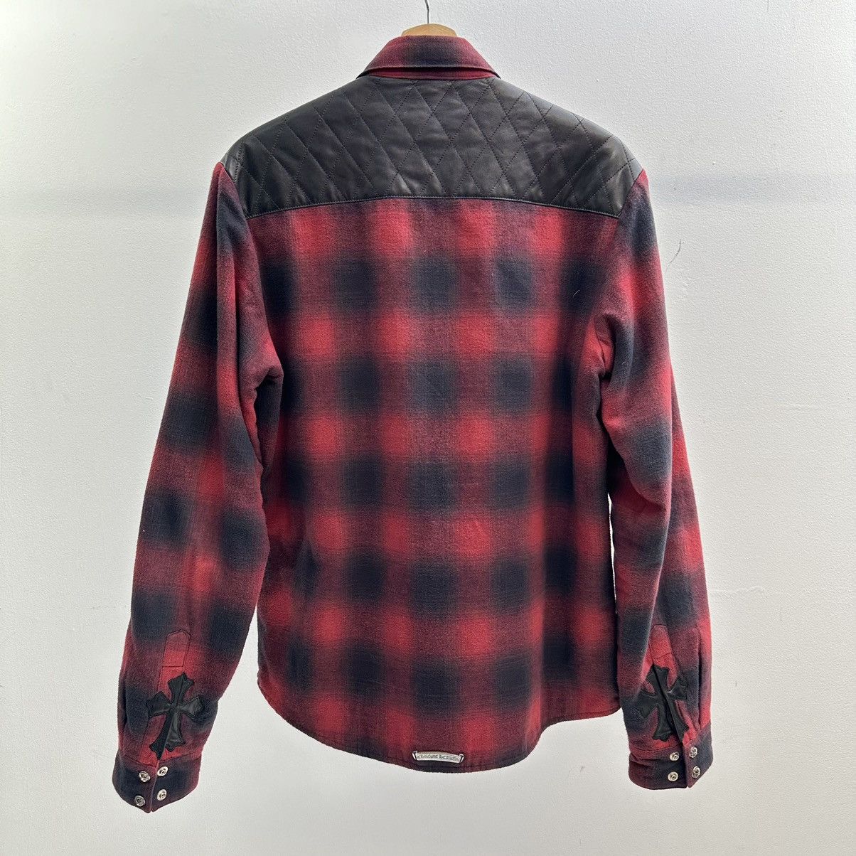 Chrome Hearts Chrome Hearts Leather Padded Lined Flannel Size US XL / EU 56 / 4 - 3 Thumbnail