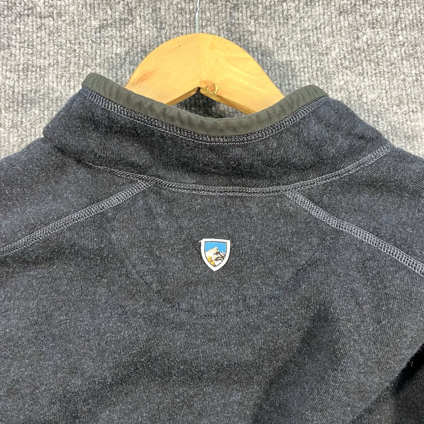 Vintage Kuhl Vers 1/4-Zip Pullover Fleece Mens 2XL Blue Long Sleeve Performance Sweatshirt Size US XXL / EU 58 / 5 - 7 Thumbnail