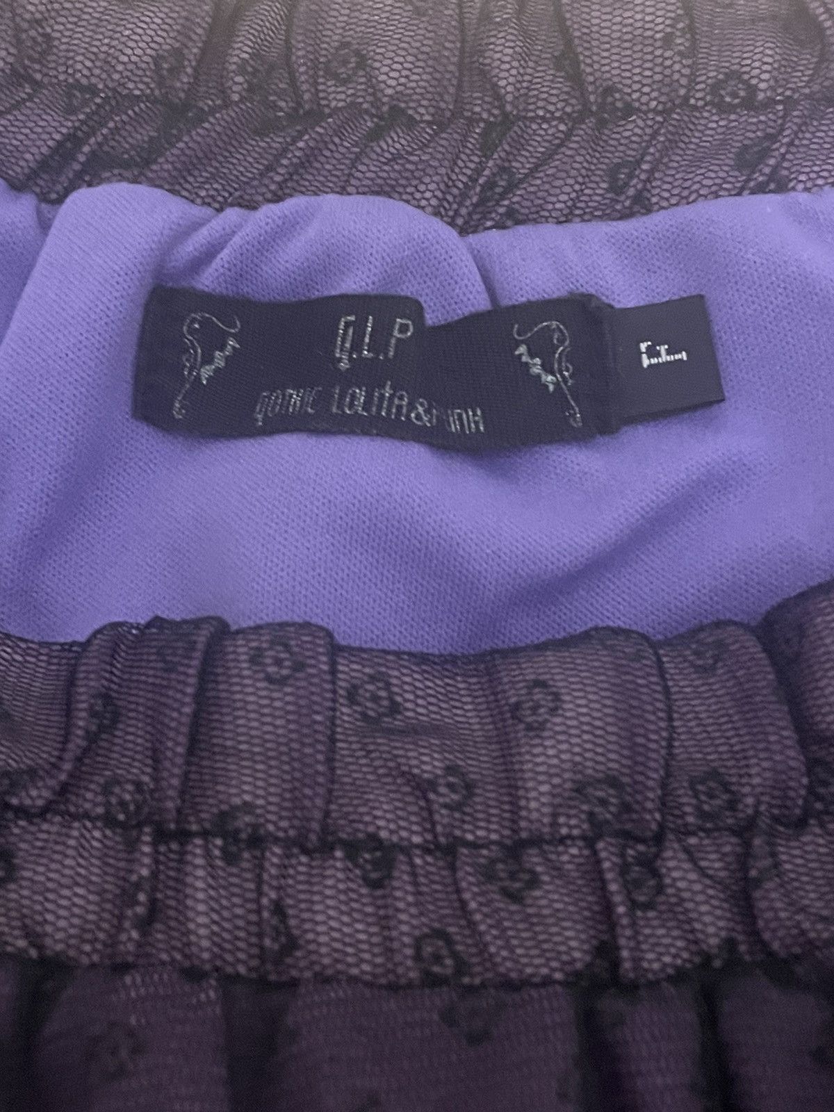Japanese Brand G.L.P Gothic Lolita & Punk Skirt 90s 00s Harajuku Mini Uni Size 28" / US 6 / IT 42 - 2 Thumbnail