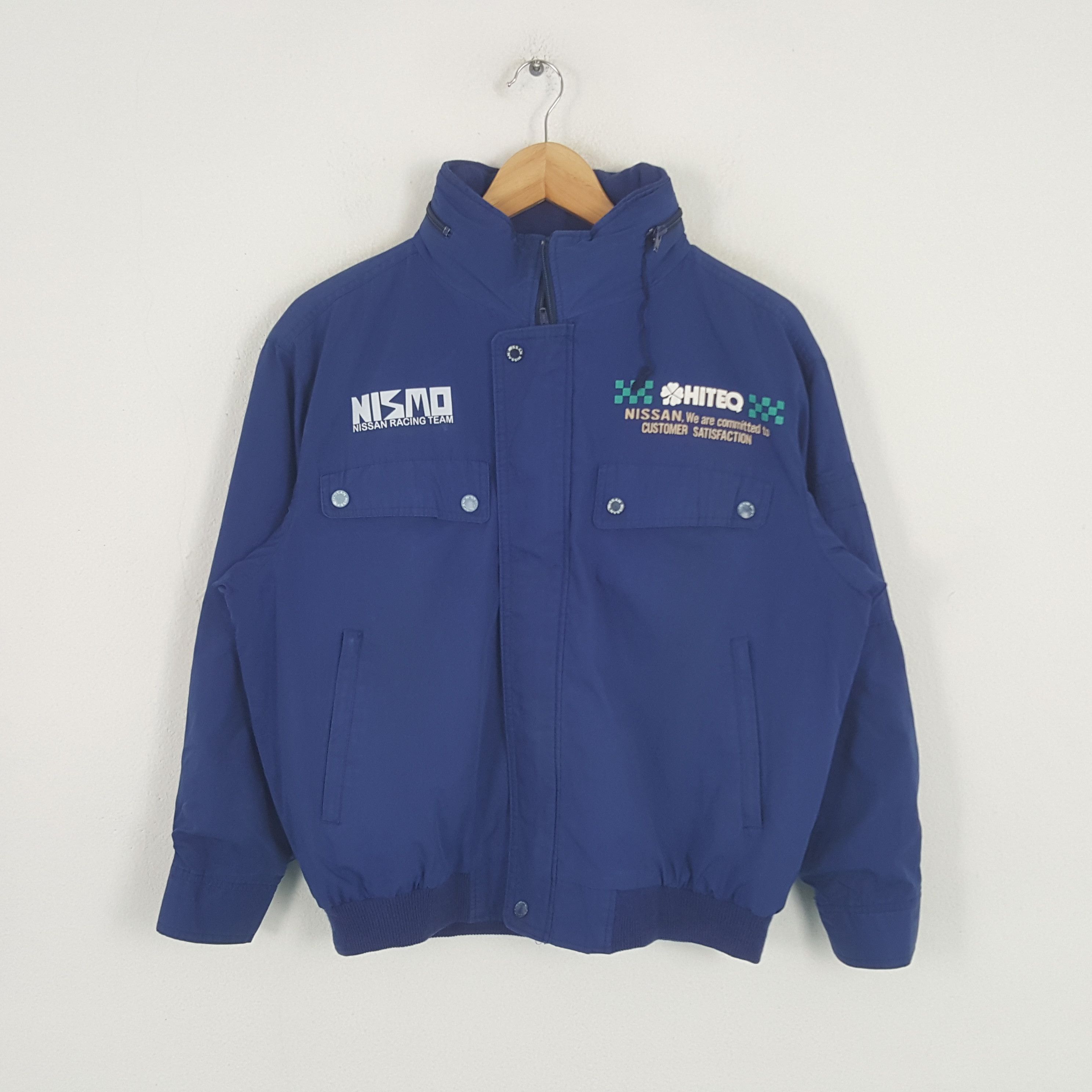 Japanese Brand × Vintage Vintage NISMO Nissan Racing Team Custom Art Bombers Jacket Size US L / EU 52-54 / 3 - 3 Thumbnail