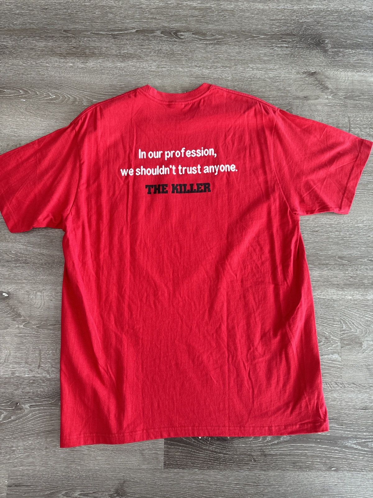 Supreme Supreme “The Killer Trust” Tee (RED) Size US L / EU 52-54 / 3 - 2 Thumbnail