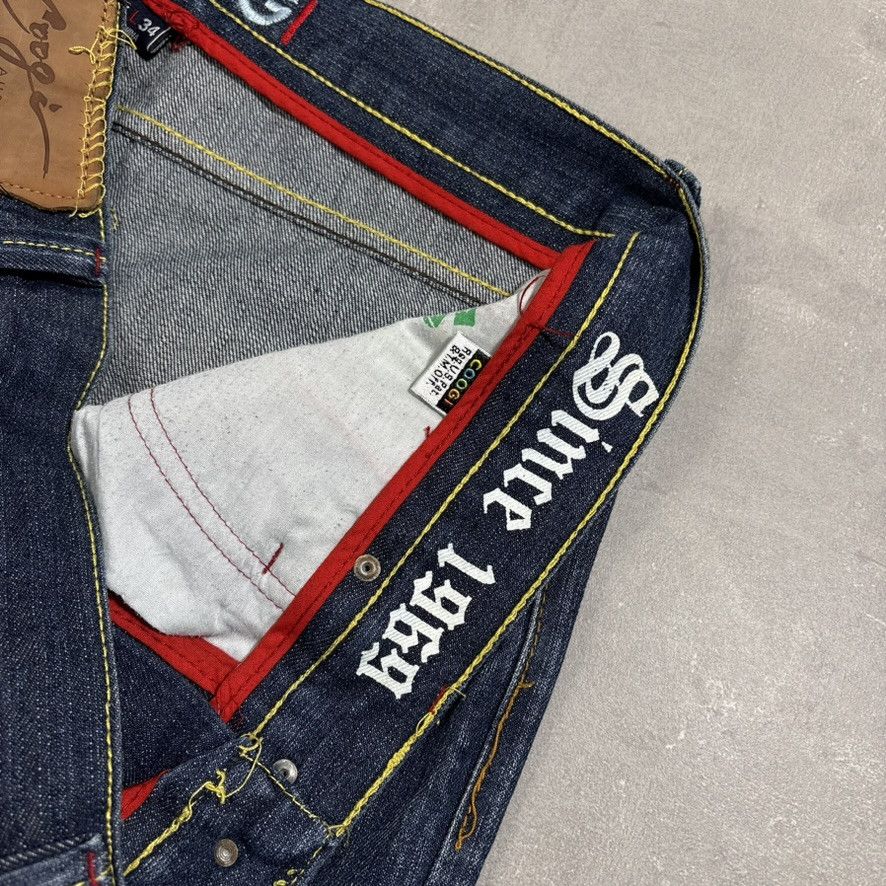 Coogi 90s COOGI heavyweight Baggz wide leg Jeans Biggie Size US 37 - 5 Thumbnail