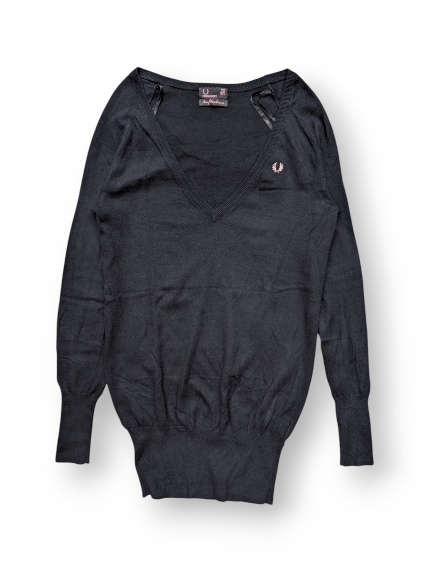 Fred Perry Amy Winehouse Long Jumper Knit