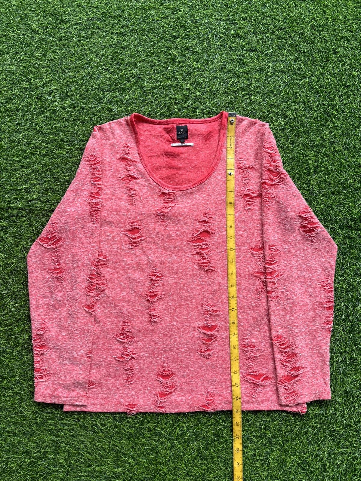 Hysteric Glamour Y2k Semantic Design Distressed Longsleeve Size US M / EU 48-50 / 2 - 10 Thumbnail
