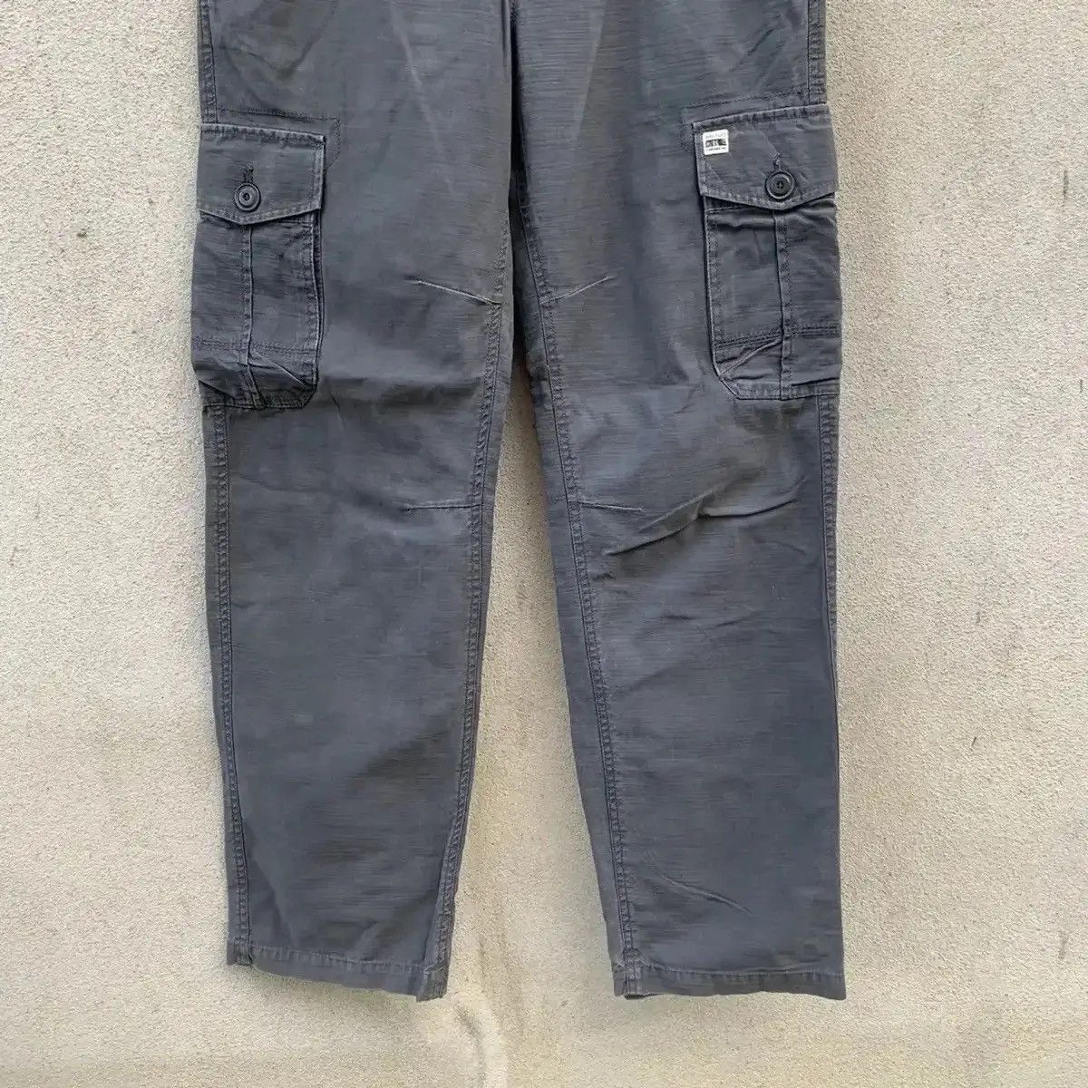Mossimo 💥GRAILS💥 MOSSIMO TROUSERS HEAVY COTTON VINTAGE CARGO PANTS Size US 32 / EU 48 - 6 Thumbnail