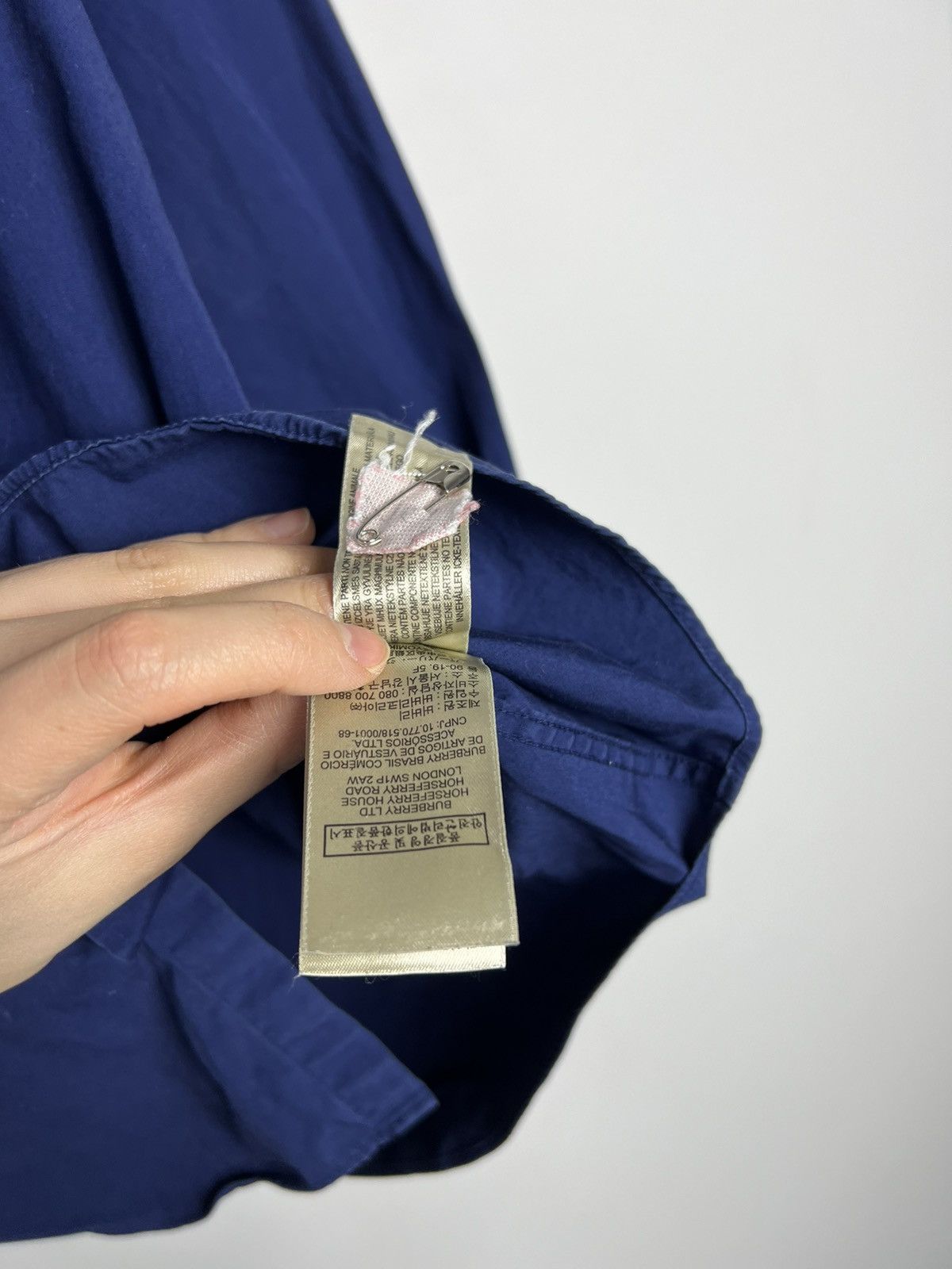 Burberry Great Shirt Burberry Small Logo Elegant Size US M / EU 48-50 / 2 - 4 Thumbnail