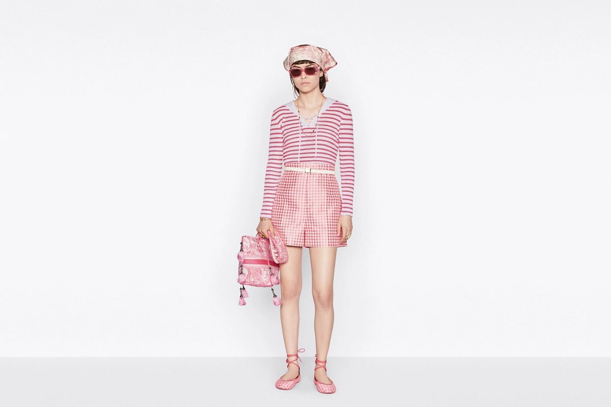 Dior o1bcso1str1124 Size: OS /D-Bubble Bucket Bag in Peony Pink Size ONE SIZE - 5 Thumbnail