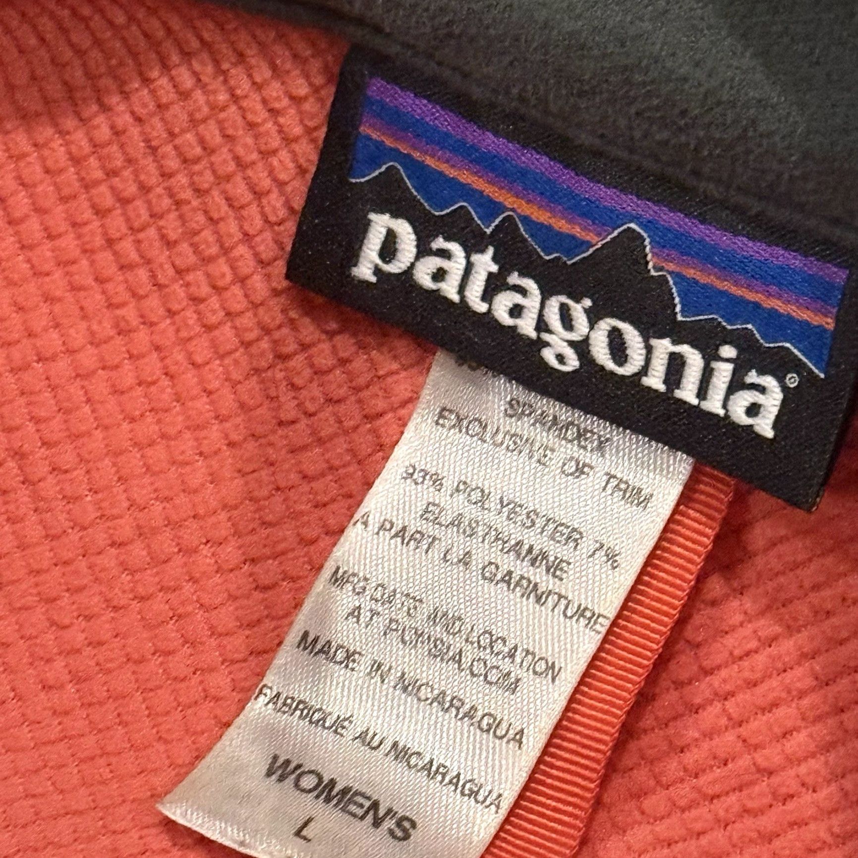 Patagonia Patagonia Adze Hybrid Jacket Polartec Soft Shell Full Zip Blue Large Womens Size L / US 10 / IT 46 - 3 Thumbnail