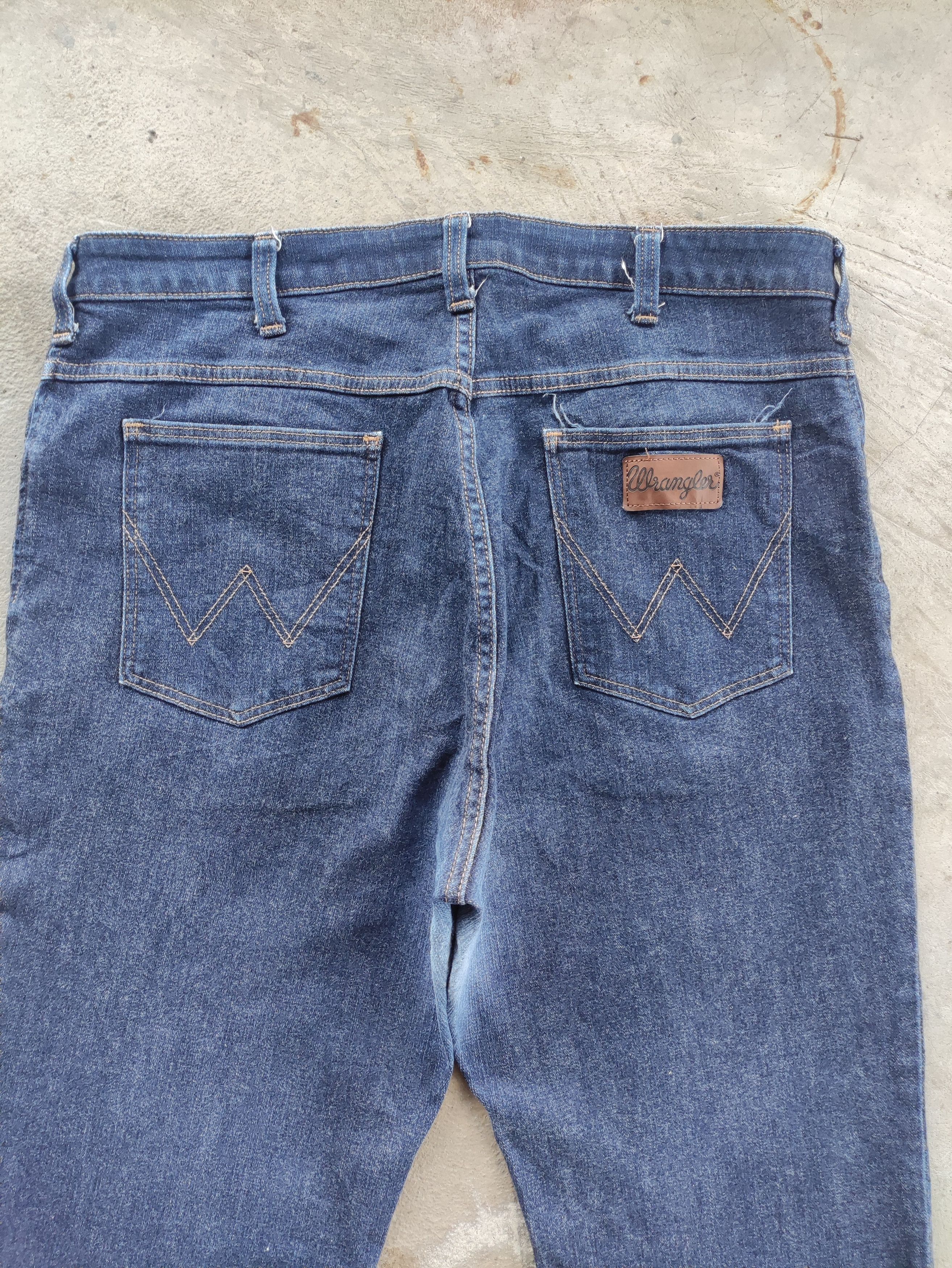 Wrangler Vintage Wrangler Jean Distressed Faded Denim Size US 36 / EU 52 - 10 Thumbnail