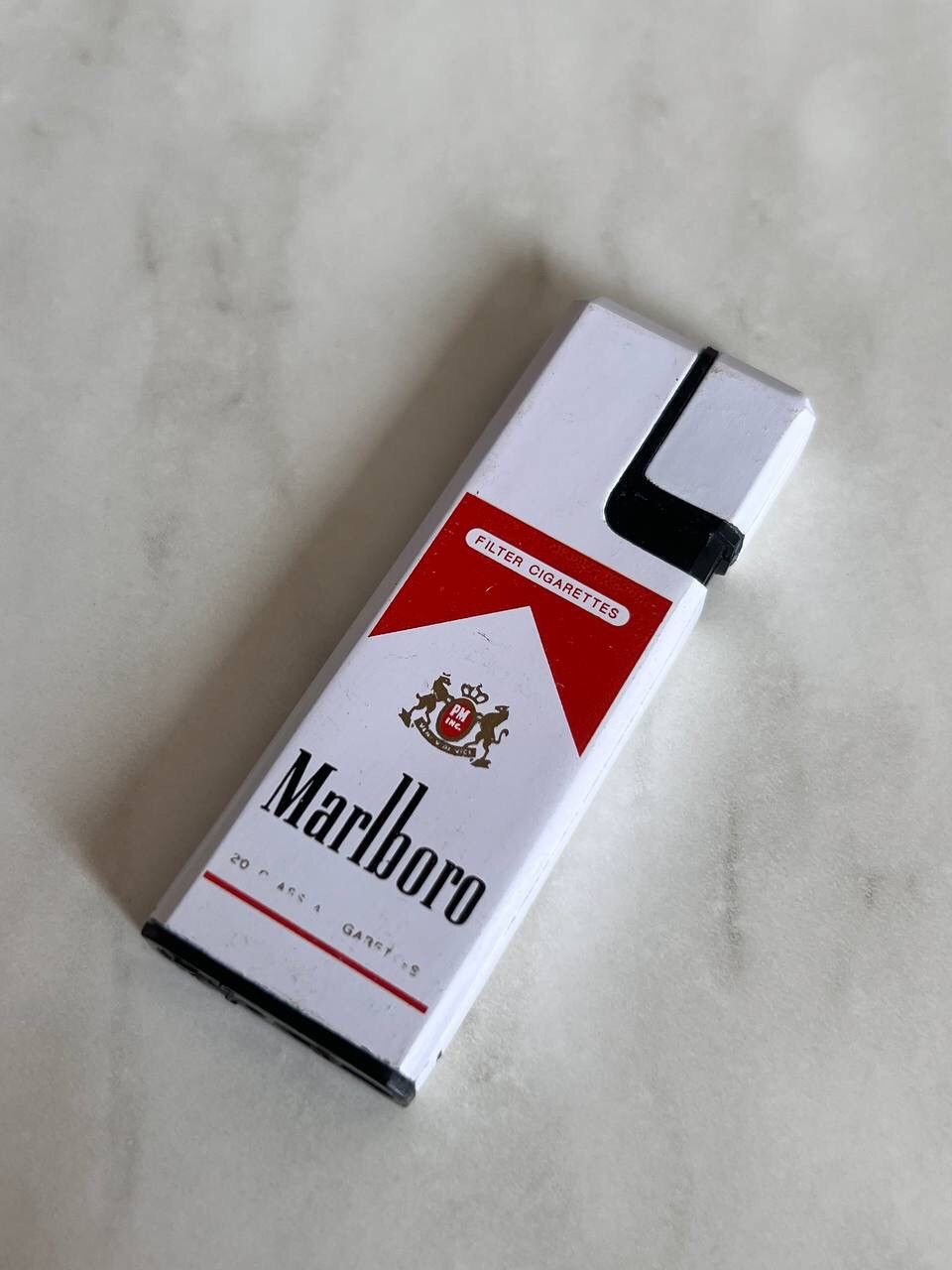 Marlboro × Vintage Y2K ELEGANCE MARLBORO GEOMETRIC METAL PUNK ROCK LIGHTER Size ONE SIZE - 7 Thumbnail