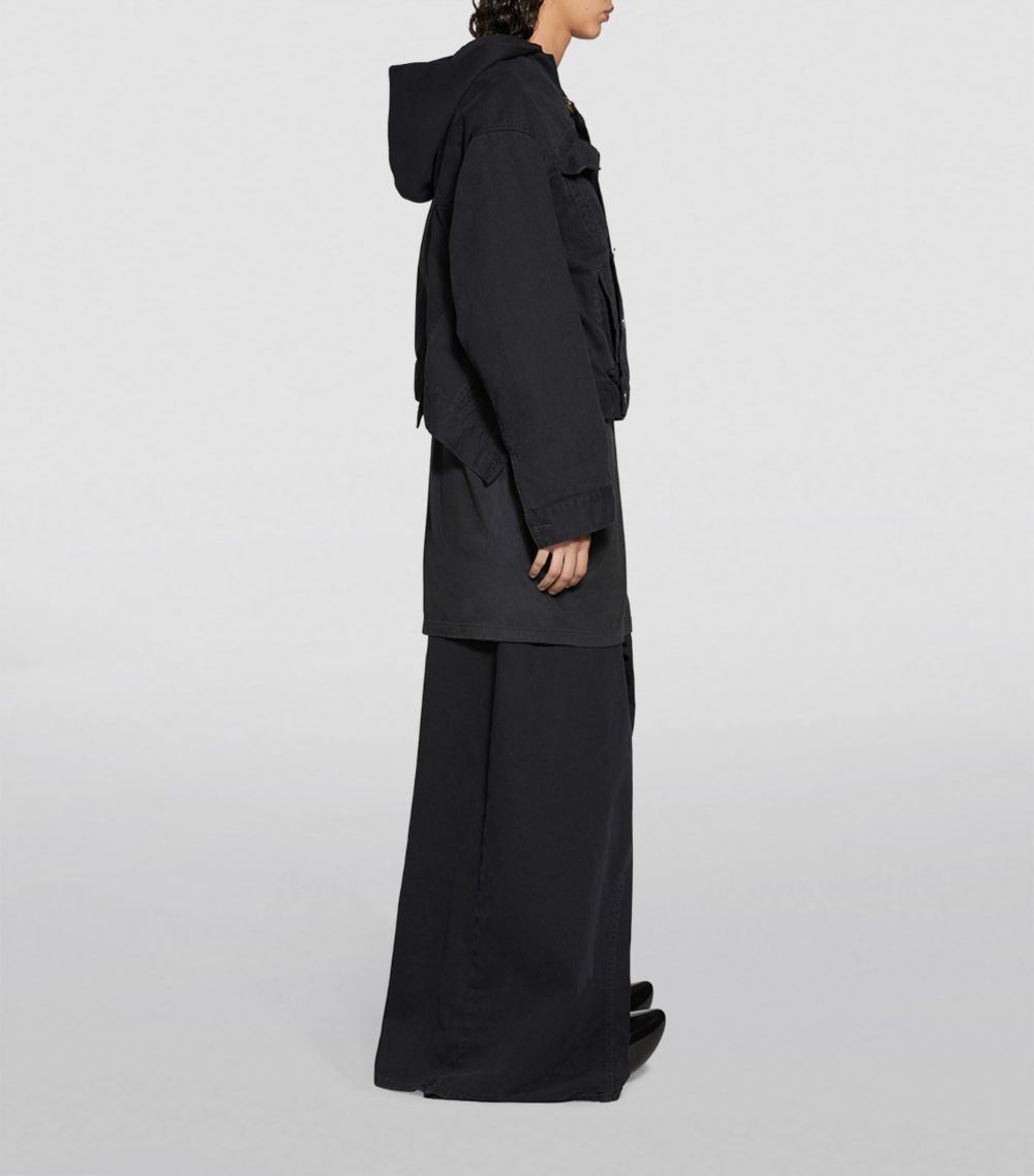 Balenciaga oc11z0125 DIY Jacket in Black Size XL / US 12-14 / IT 48-50 - 3 Thumbnail