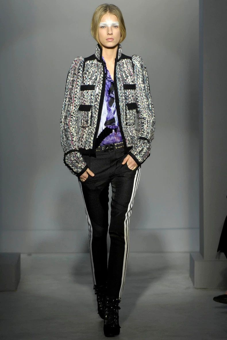 Balenciaga balenciaga 2007 aw tweed jacket Size XS / US 0-2 / IT 36-38 - 2 Thumbnail
